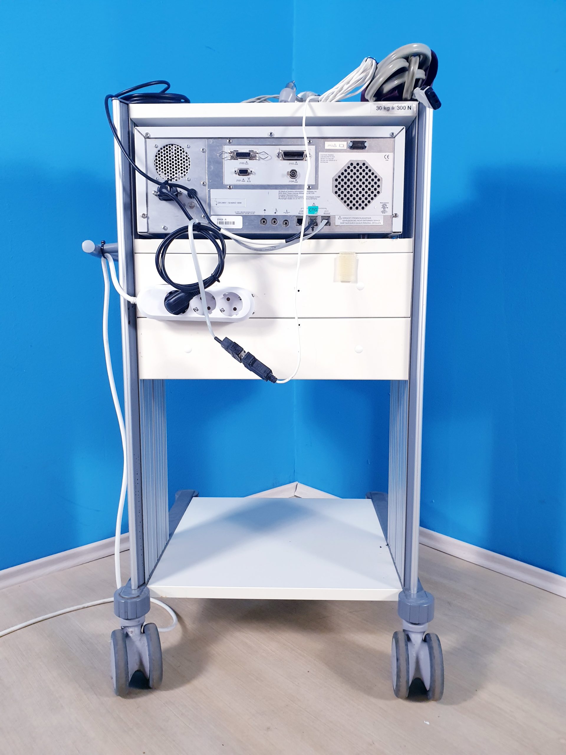 GE Corometrics 250 Series Fetal Mutter Monitor mit Zubehör thumbnail 17