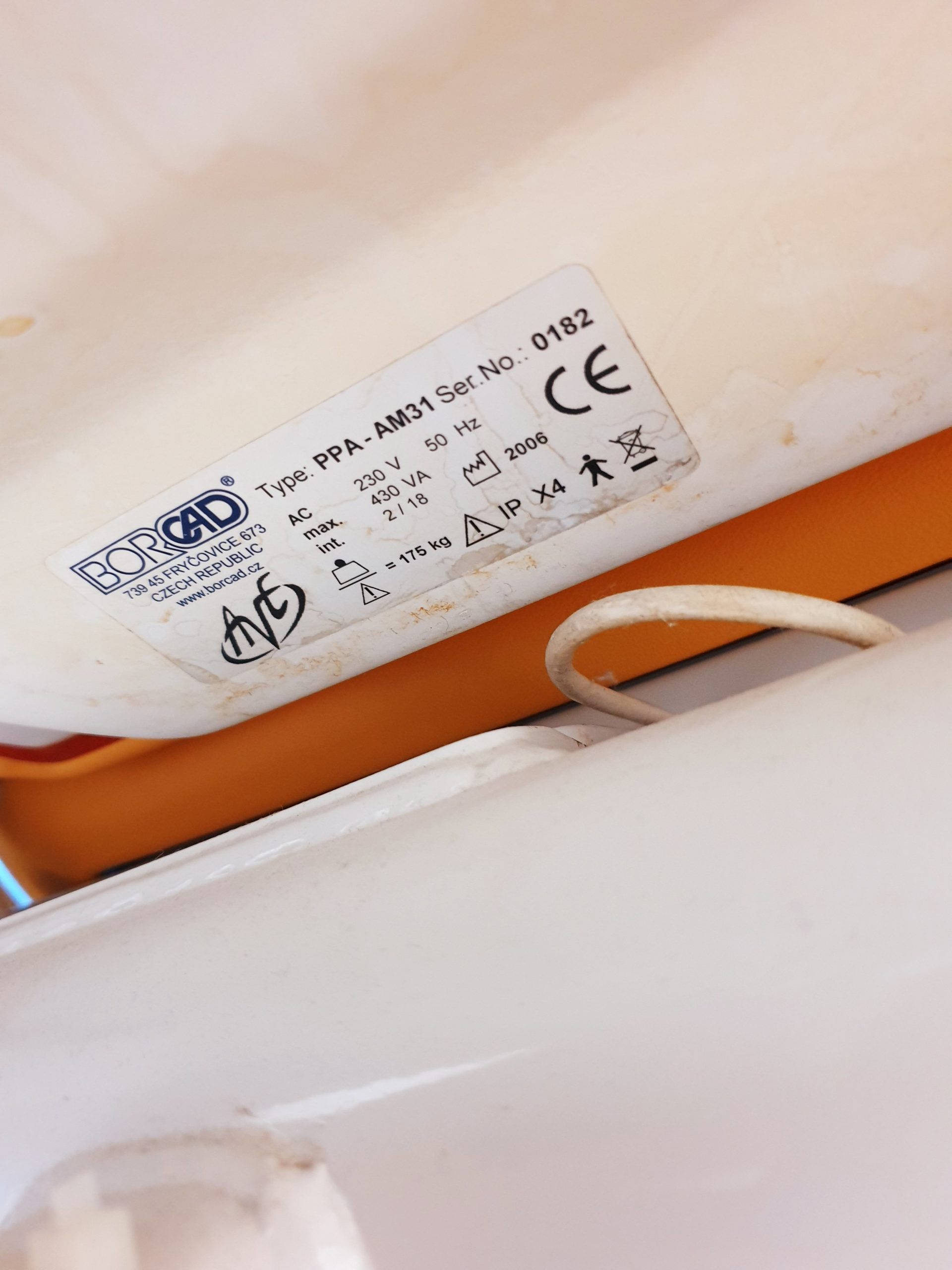 AVE Borcad Typ PPA- AM31 – Entbindungsbett defekt thumbnail 15