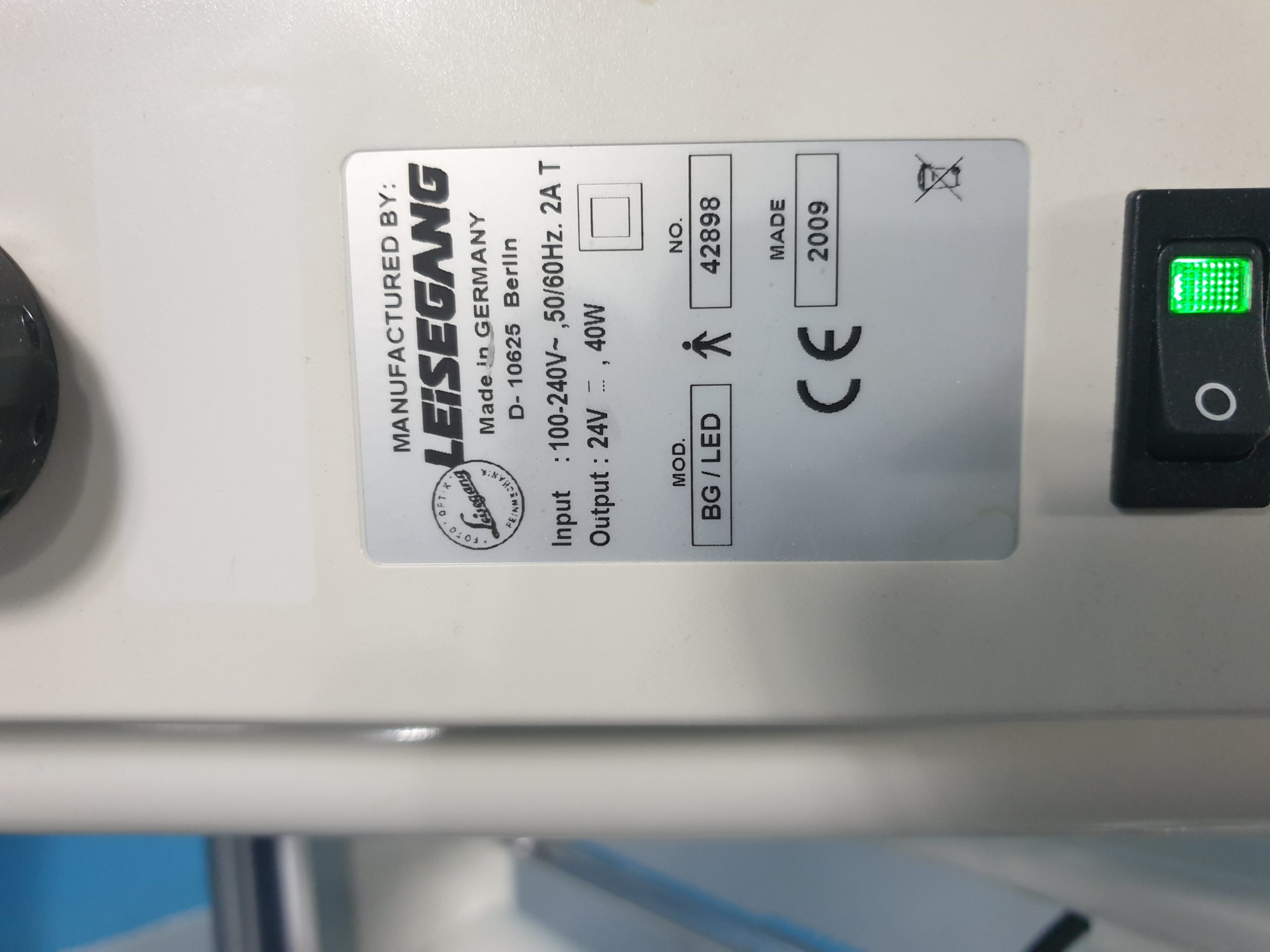 Leisegang BG/LED // BG / LED // 1D-121100 Colposcope // Kolposkop thumbnail 3