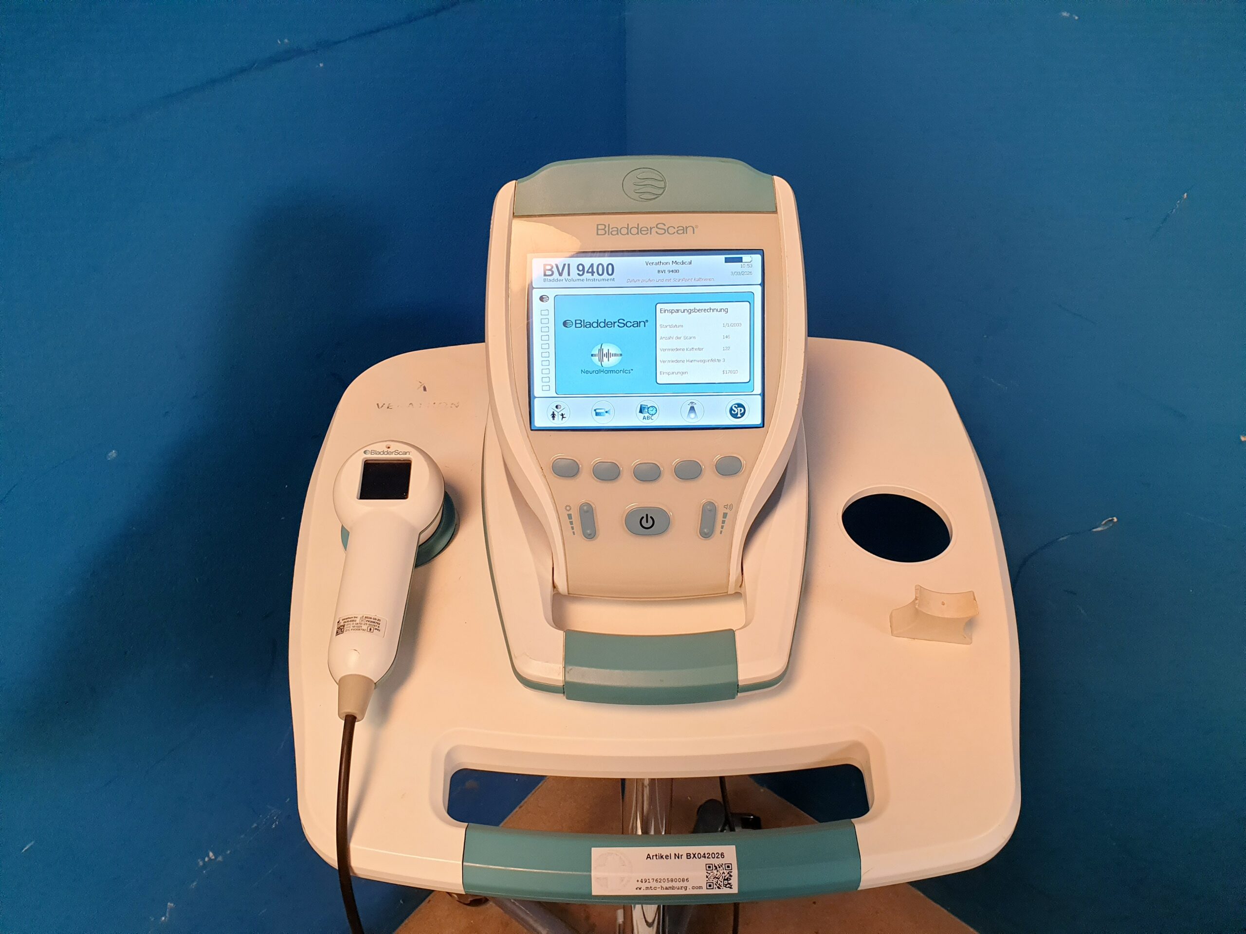VERATHON BVI 9400 Blasenscanner thumbnail 22