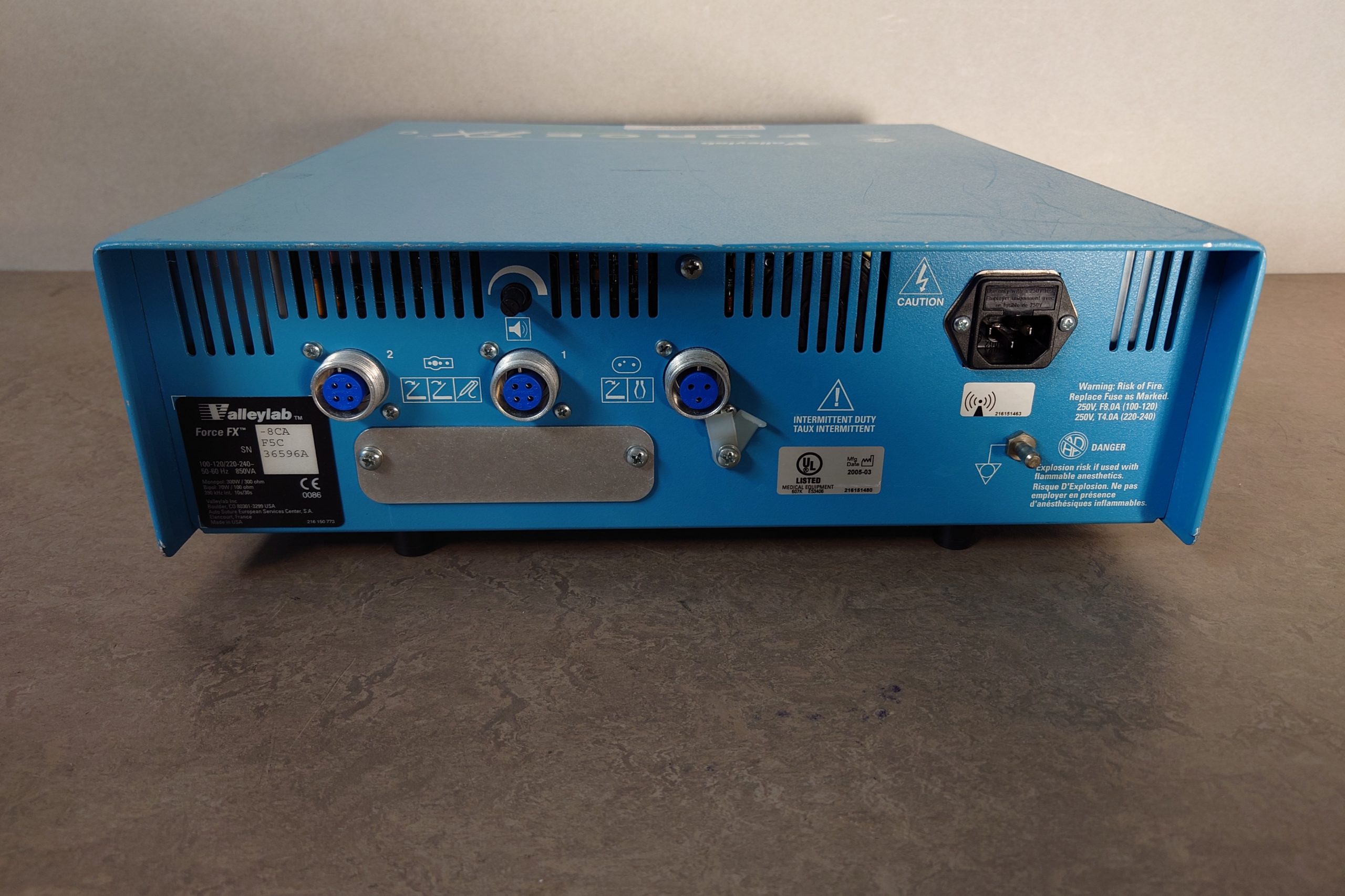 VALLEYLAB Force FX-C FX-8CA Electrosurgical Unit thumbnail 3