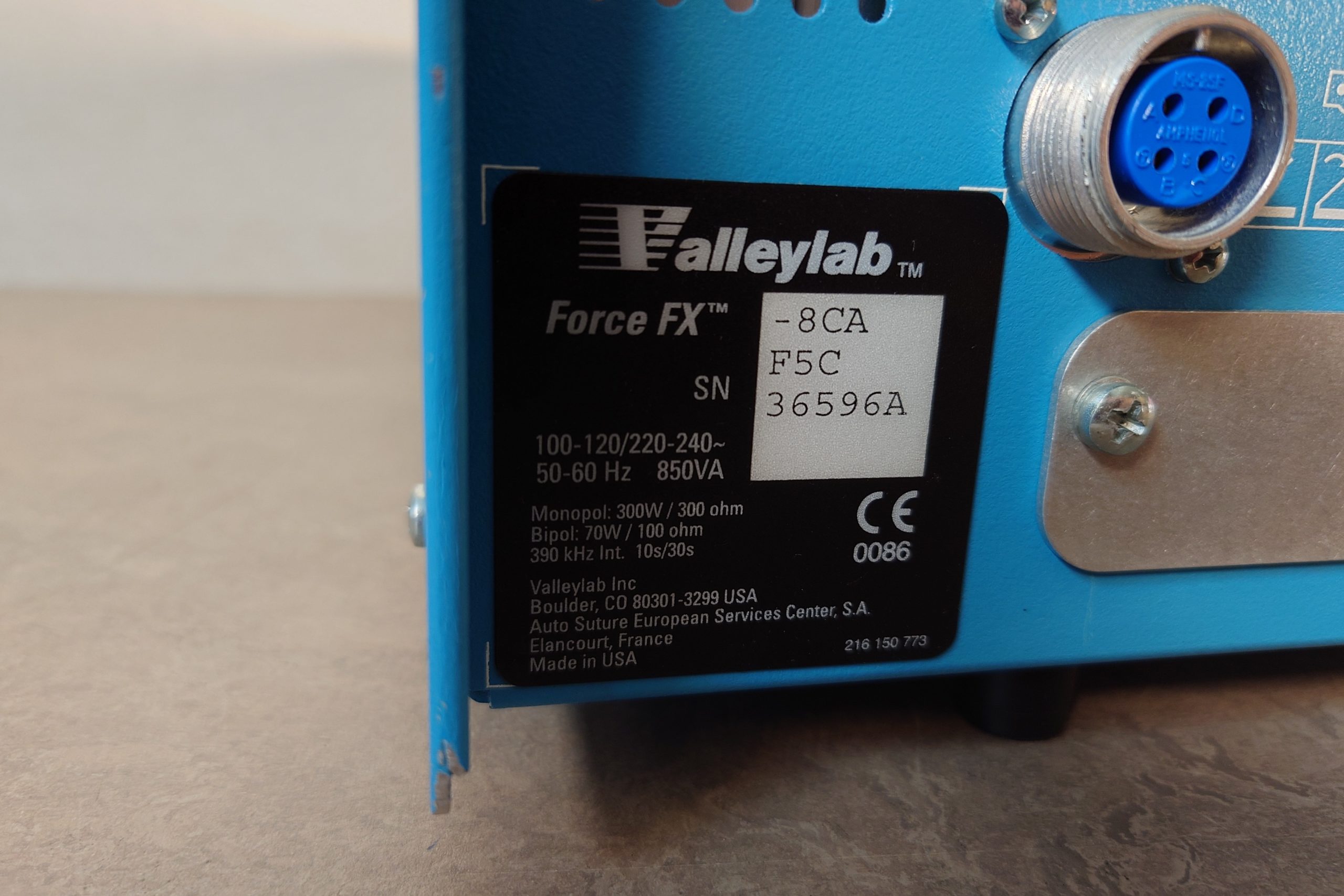 VALLEYLAB Force FX-C FX-8CA Electrosurgical Unit thumbnail 5