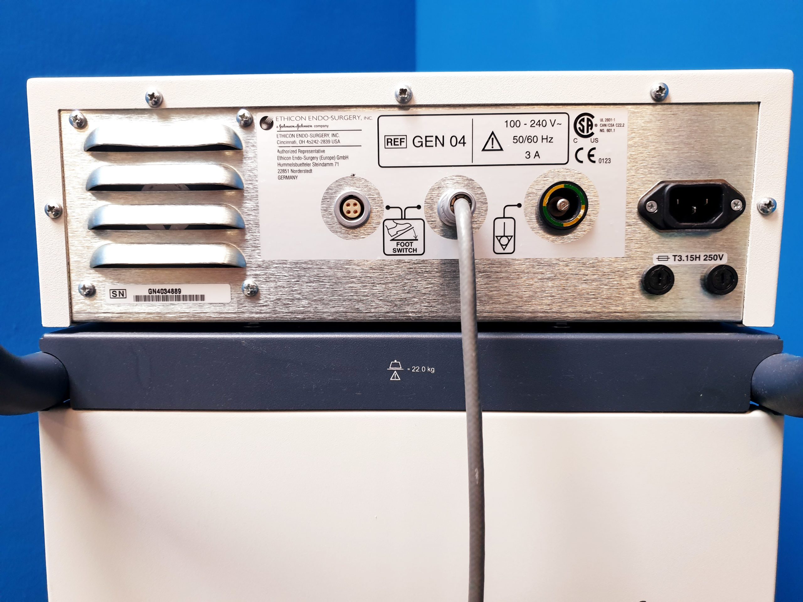 ETHICON Endo-Surgery Harmonic Generator 300 mit Gerätewagen thumbnail 5