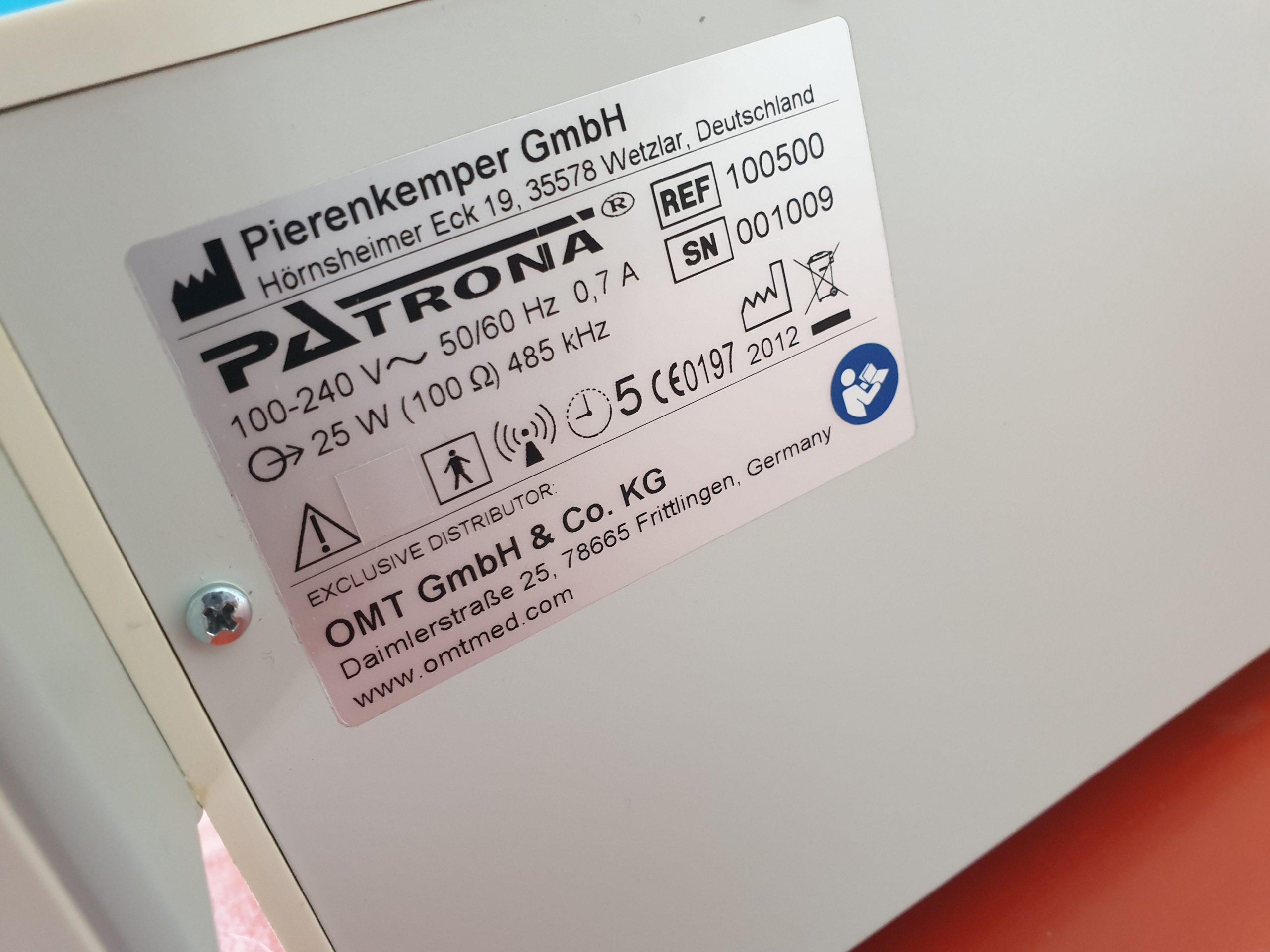 Pierenkemper OMT PATRONA HF Generator SW: 1.4 DOM 2012 thumbnail 5