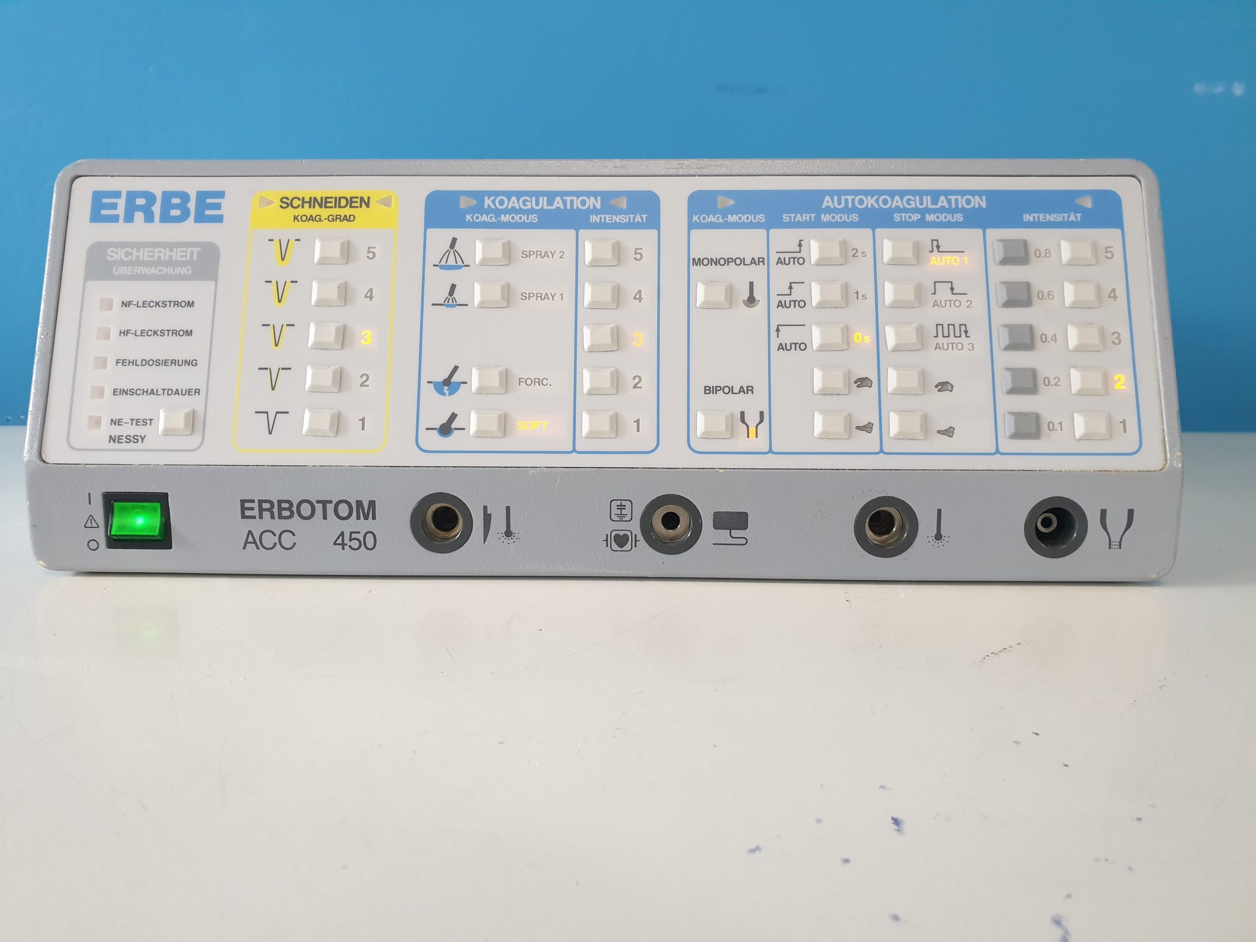 ERBE Erbotom ACC 450 // ACC450 HF-Chirurgiegerät 460 Watt Leistung thumbnail 2