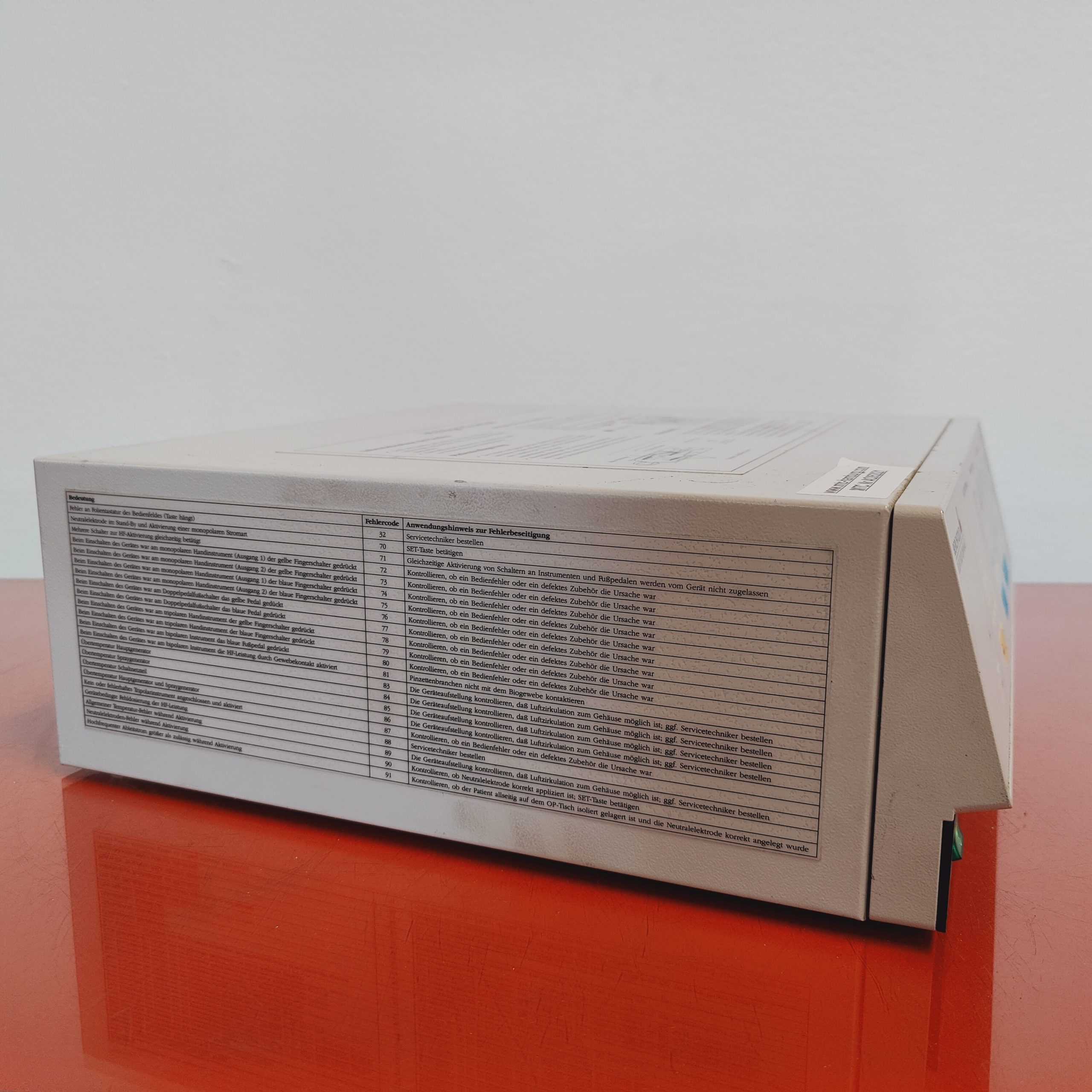 Berchtold Elektrotom 640 HF-Gerät / HF-Chirugiegerät thumbnail 5