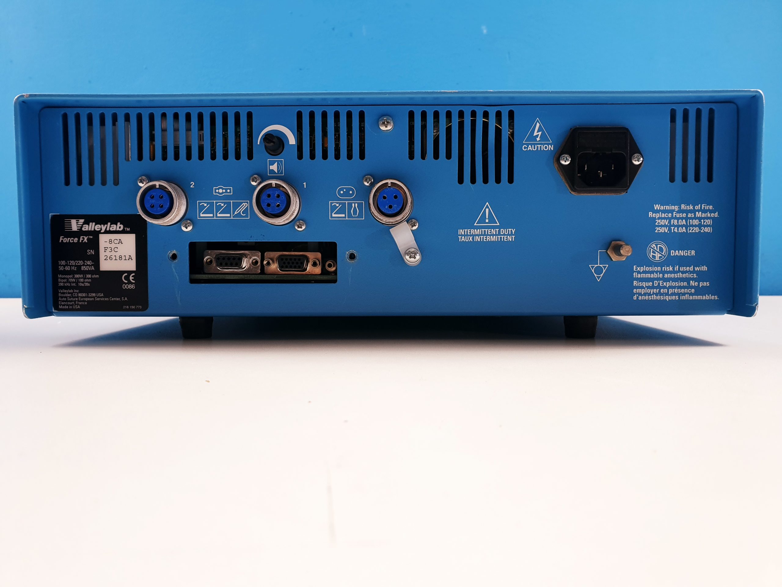 VALLEYLAB Force FX-C FX-8CA Electrosurgical Unit + Fussschalter thumbnail 6