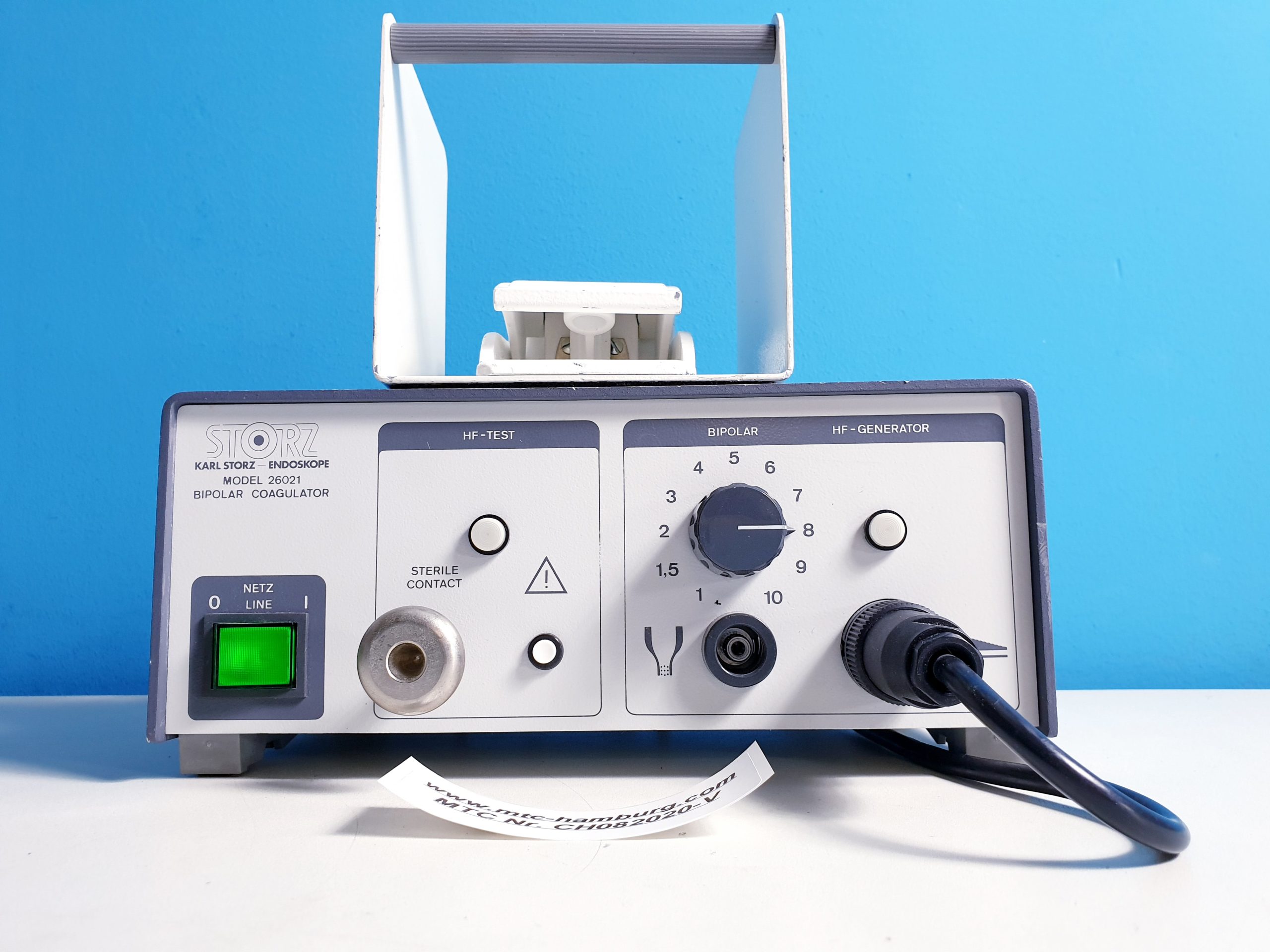Karl Storz bipolar 26021 Coagulator HF-Chirugiegerät 26021B — image 1 of 5