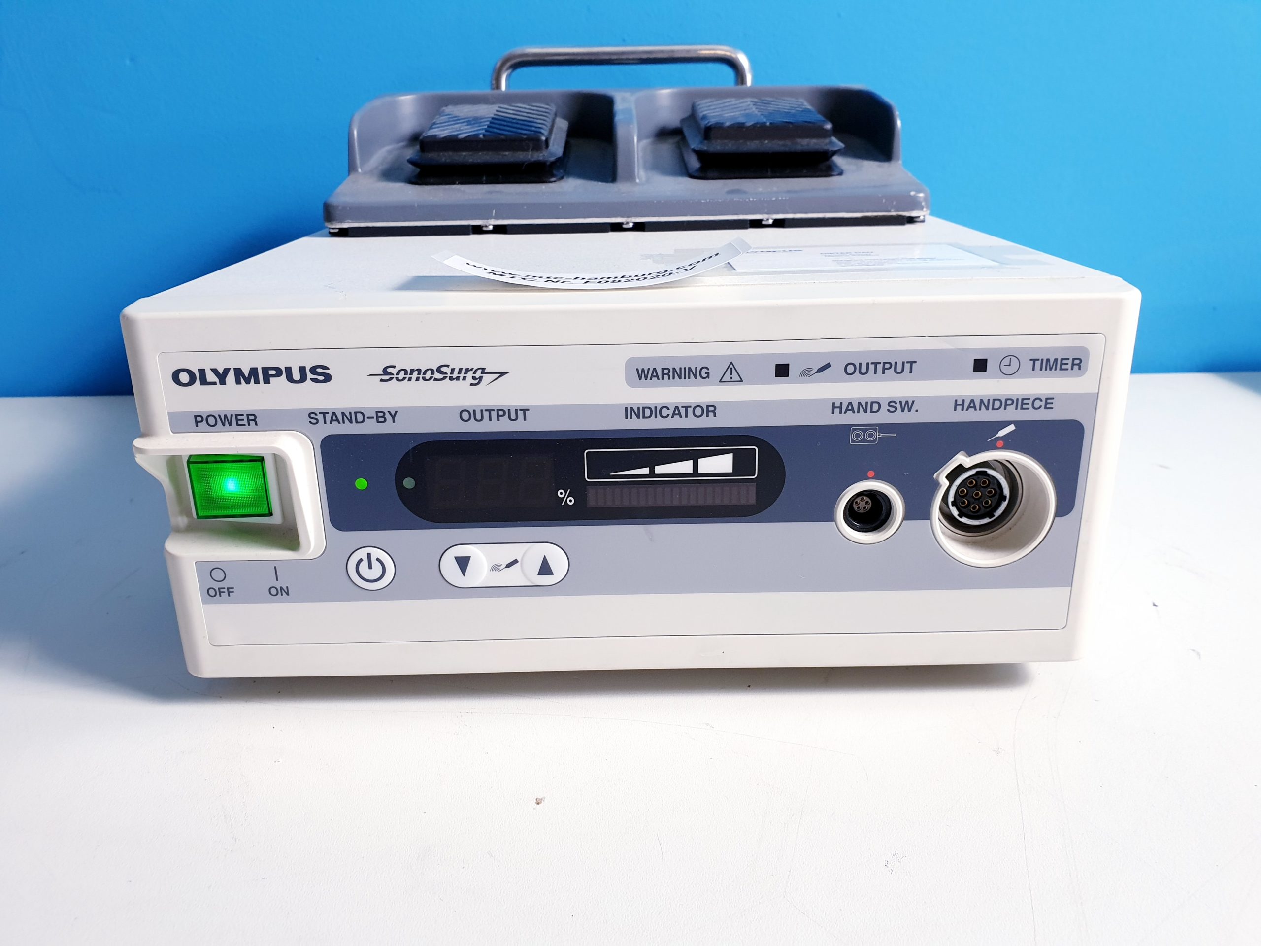Olympus SonoSurg G2 Electrosurgical Unit with Foot Pedal, MAJ-1117, Except for T3050, T3070, SonoSurg 12H, T3075, … thumbnail 2