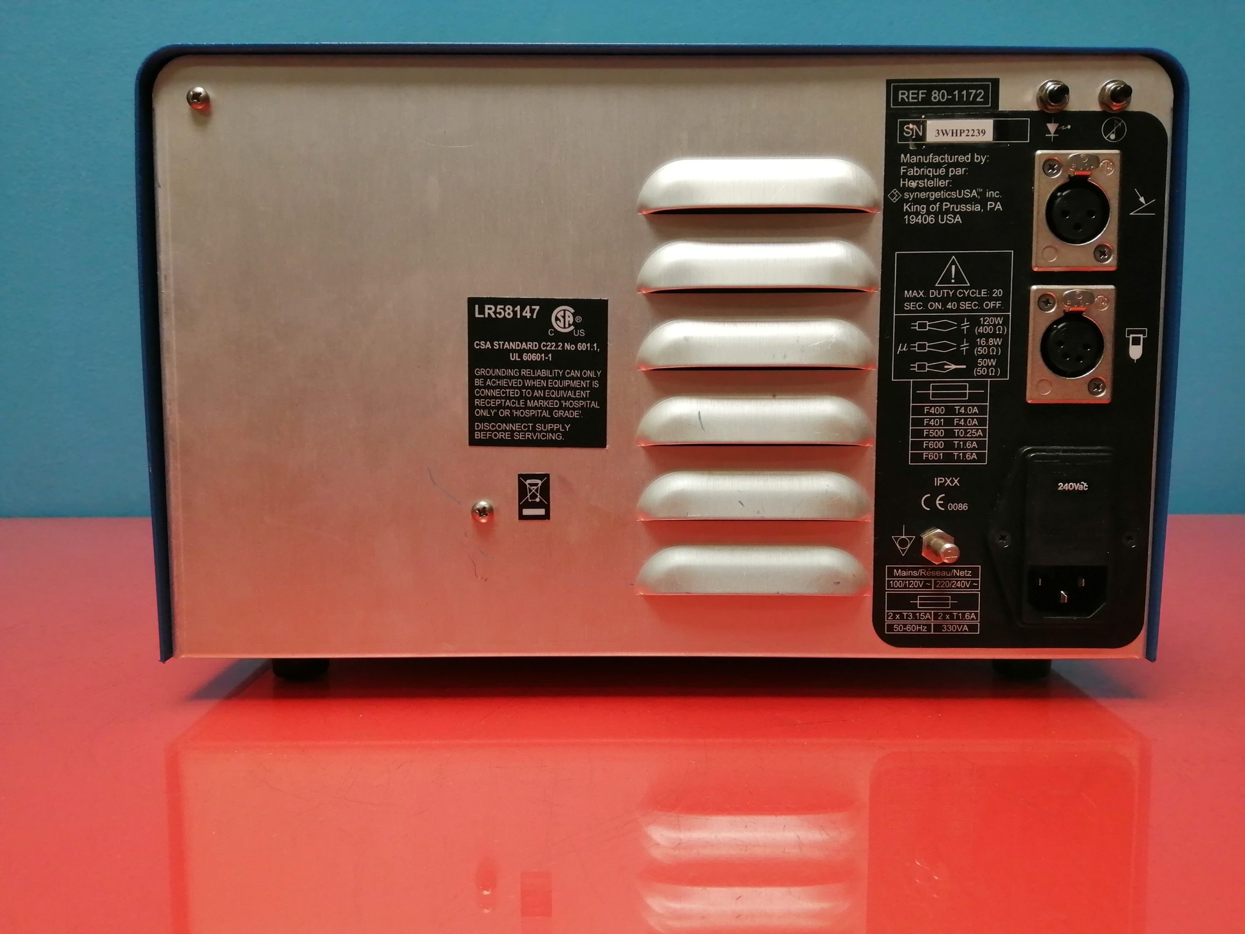 Johnson Johnson CODMAN Malis bipolar HF Chirurgiegerät Electrosurgical CMC III Mikro Koagulator 80-1172 thumbnail 2