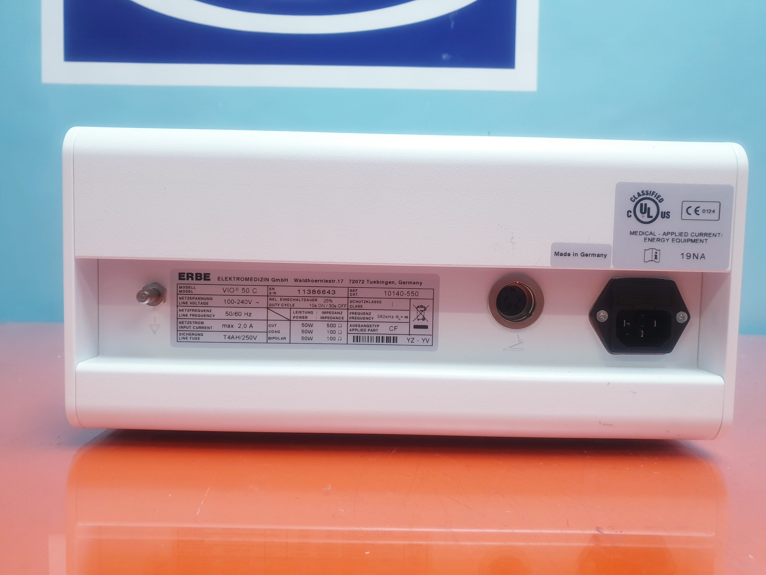 Erbe VIO 50 C // VIO 50C HF Gerät Hochfrequenz Chirurgiegerät thumbnail 6