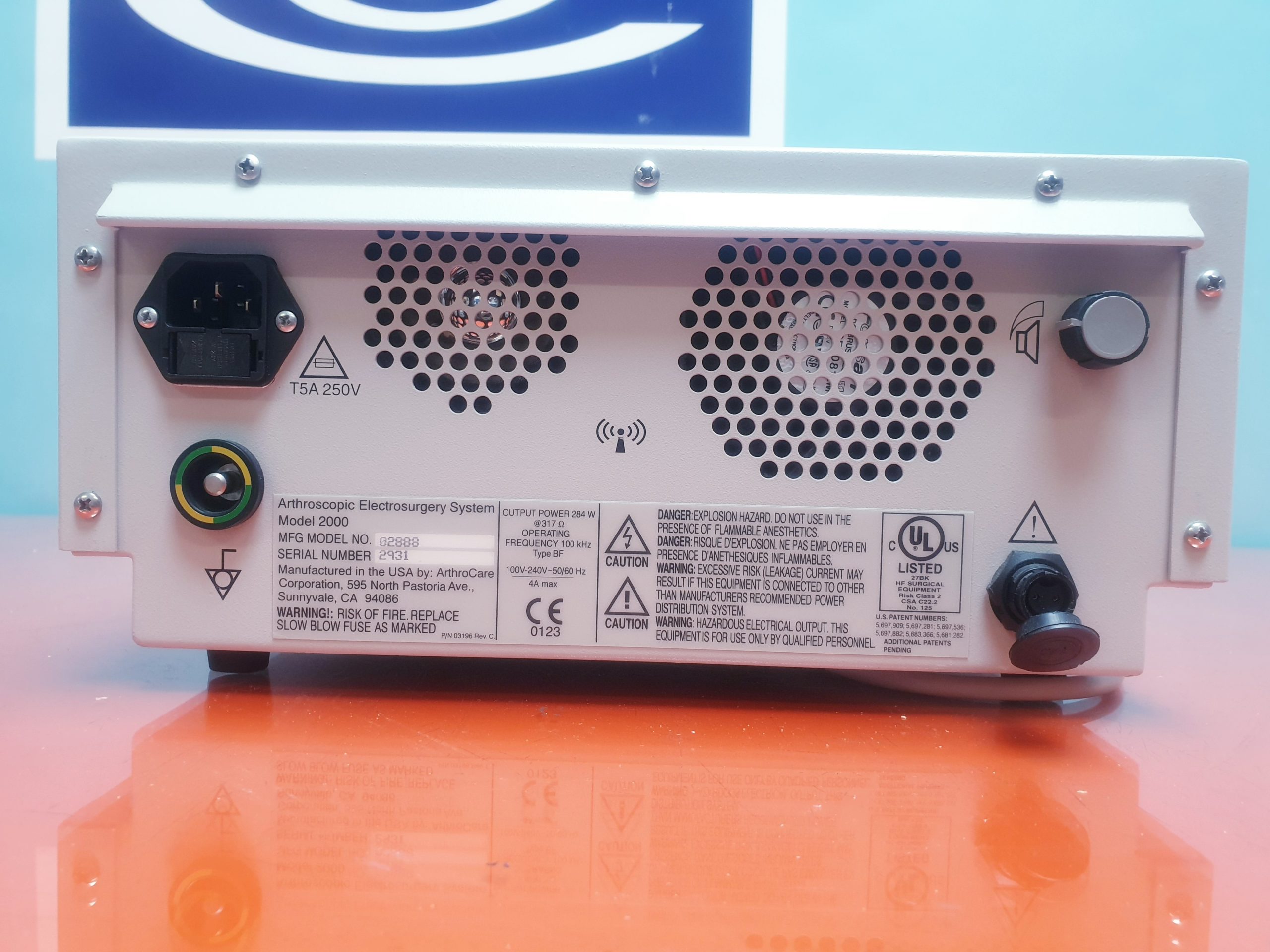 Arthro Care System 2000, RF Controller, Fußschalter , Footswitch thumbnail 6