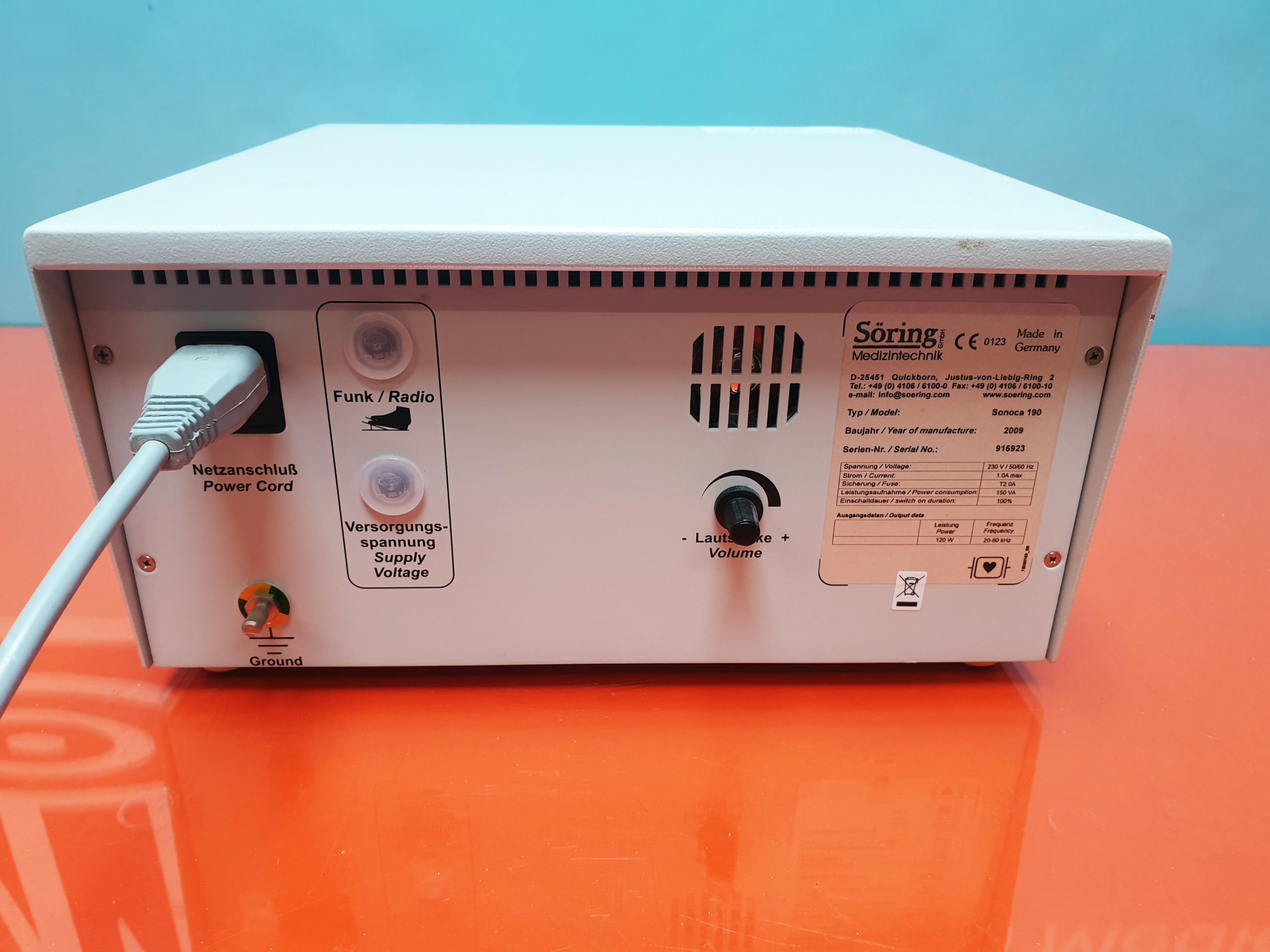 Söring Sonoca 190 HF Generator thumbnail 3