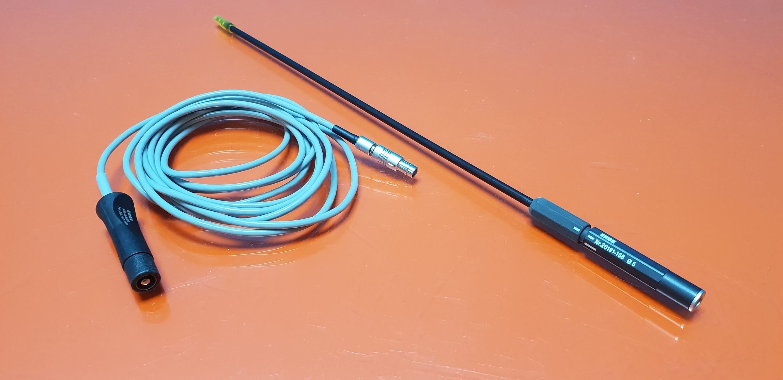 ERBE 20191-158 bipolare Nadelelektrode, gerade + 20192 Kabel — image 1 of 5