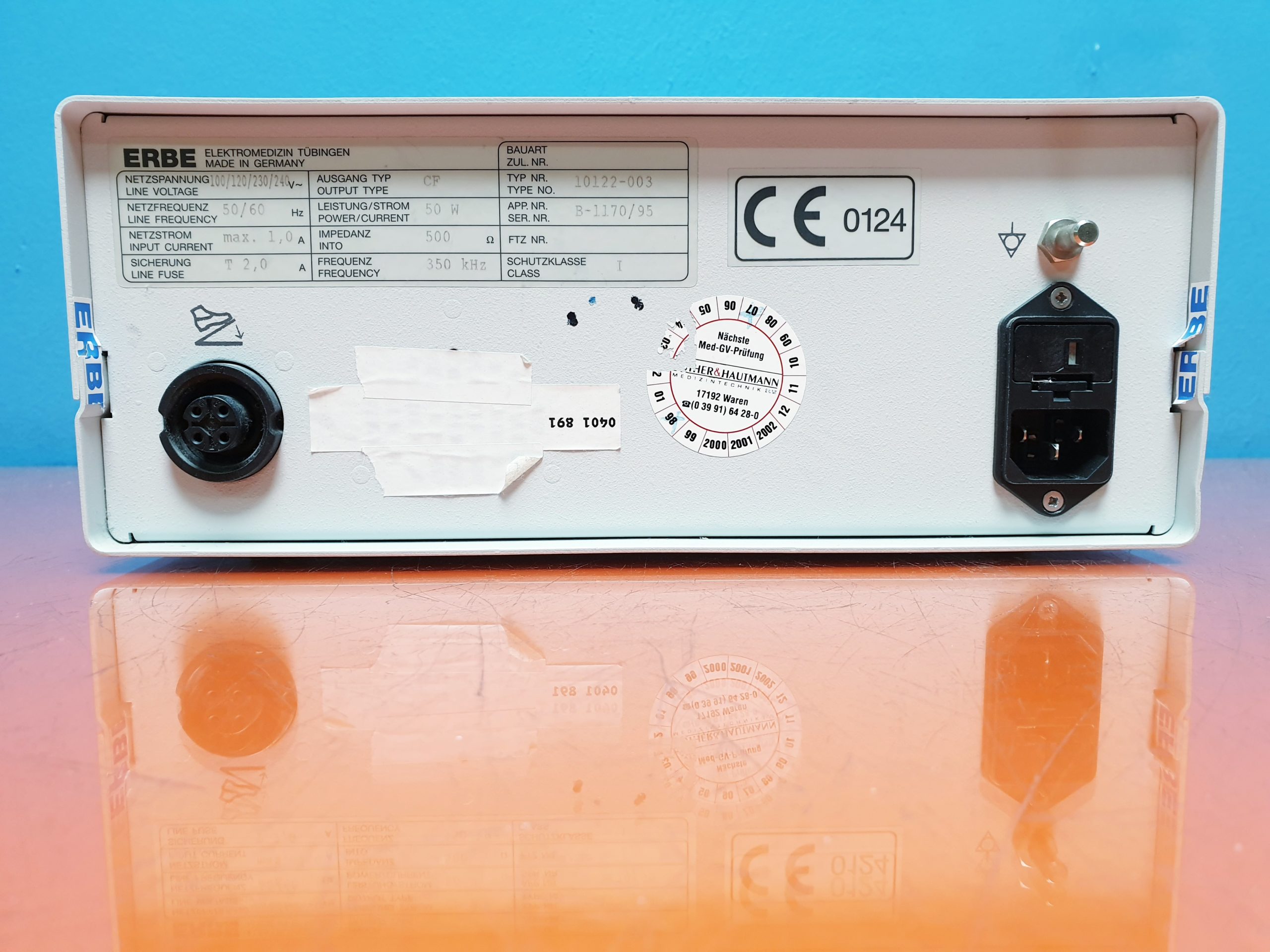 Erbe ICC 50 HF Gerät Chirurgiegerät thumbnail 6