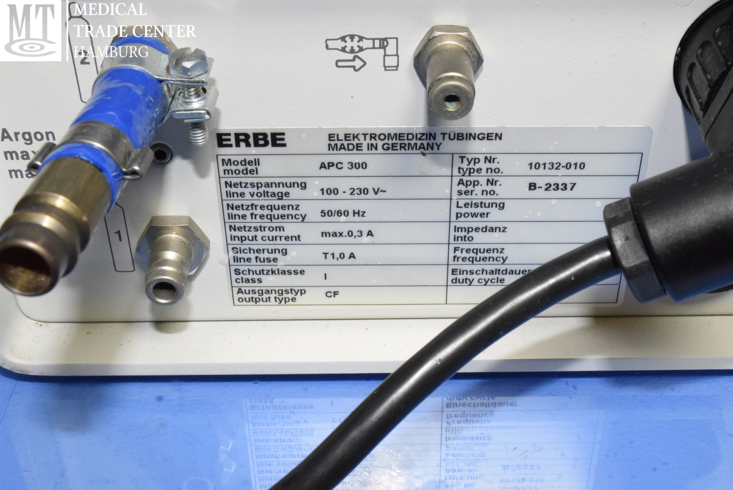 Erbe APC 300 Argon Beamer Argon Plasma Koagulation — image 1 of 1