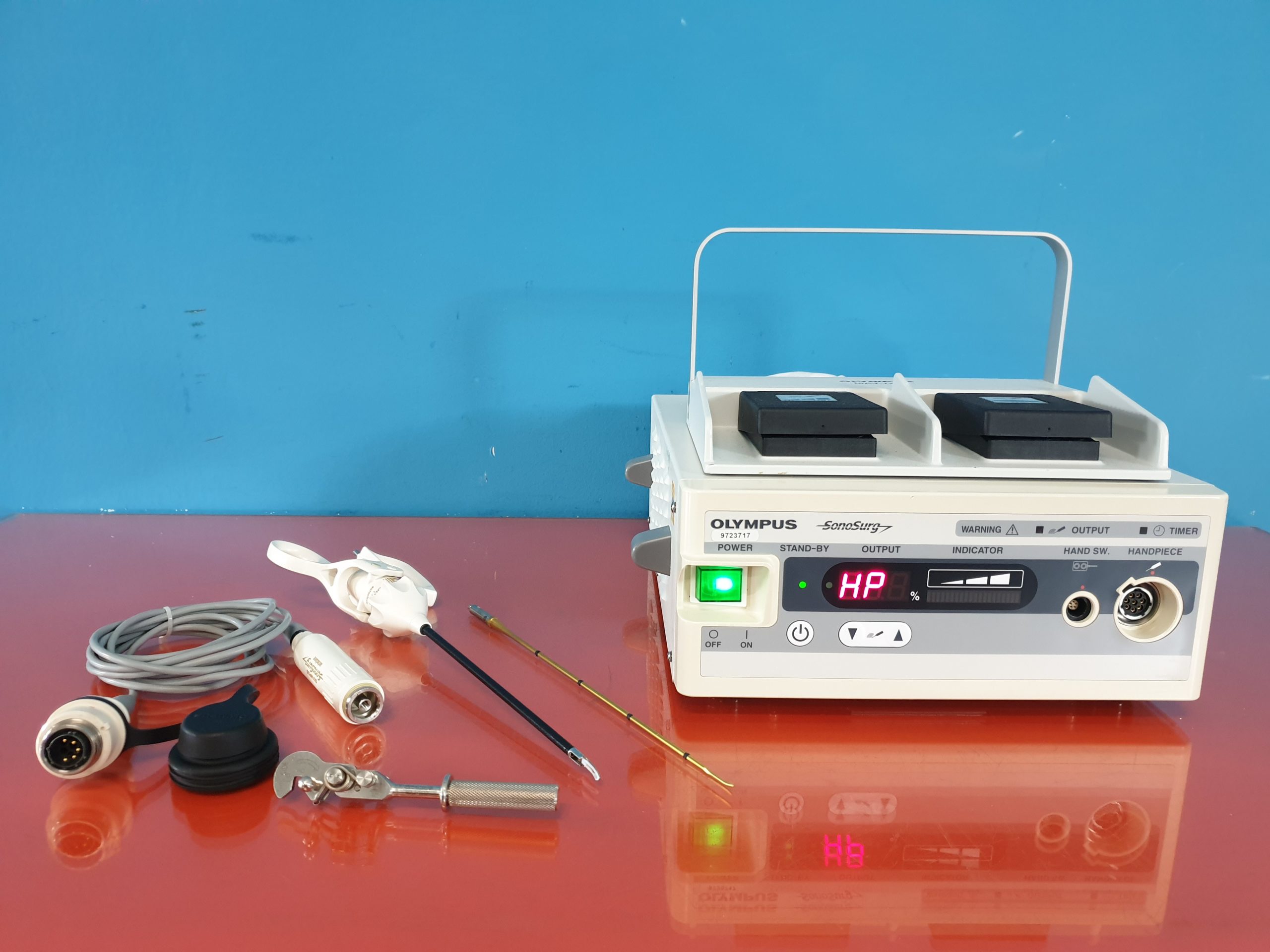 Olympus SonoSurg G2 Electrosurgical Unit with Foot Pedal MAJ1243; T3060, T3105, T3105, MAJ -1117, T3925; T3925 …. thumbnail 9