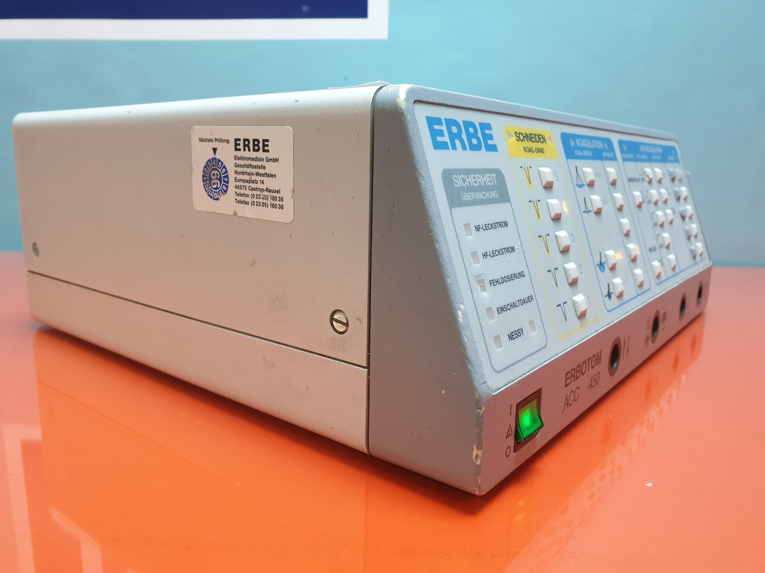 ERBE Erbotom ACC 450 // ACC450 HF-Chirurgiegerät 460 Watt Leistung thumbnail 2