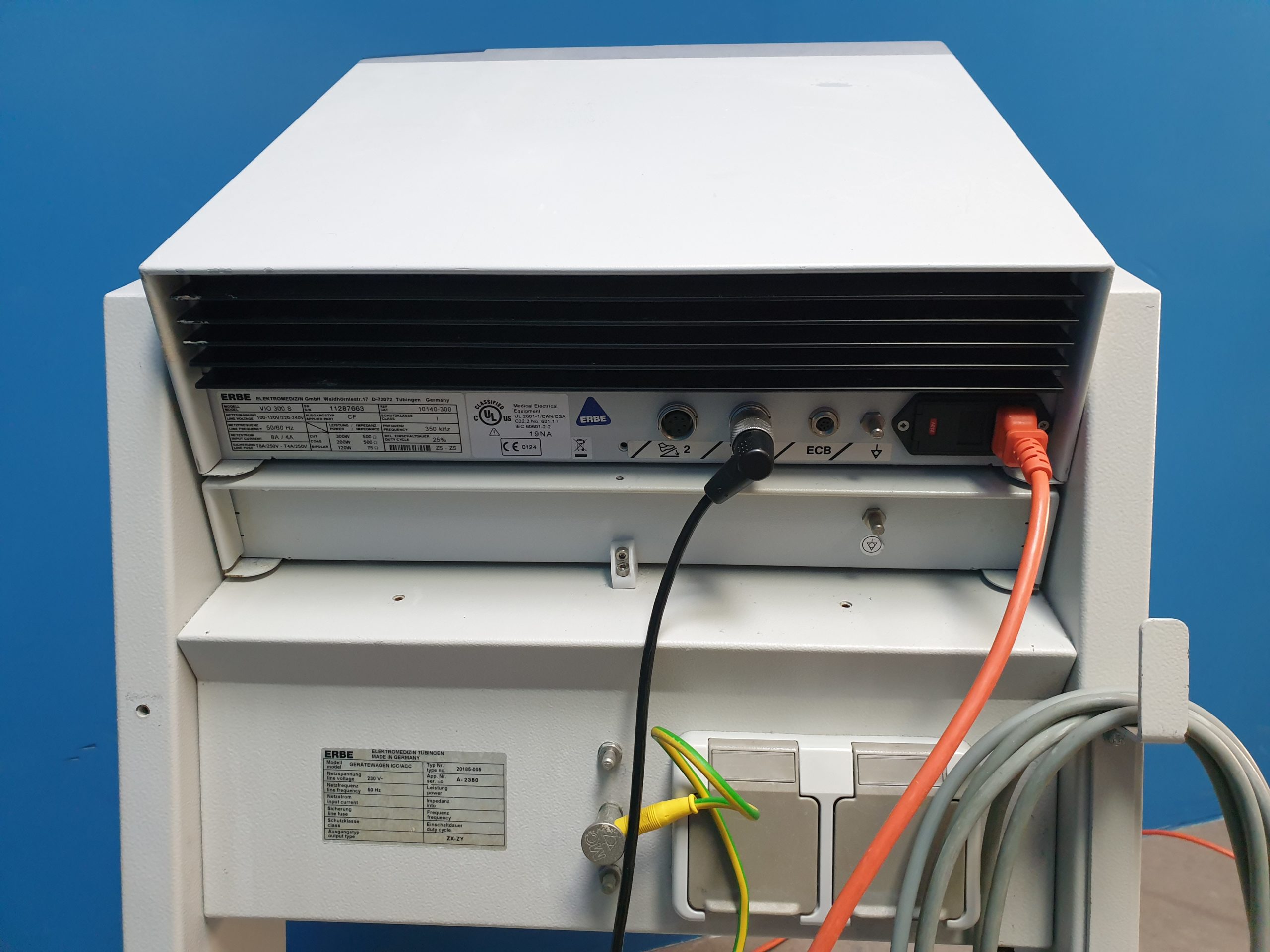 Erbe Vio 300S + NT2 HF Gerät Electrosurgical Unit System thumbnail 7