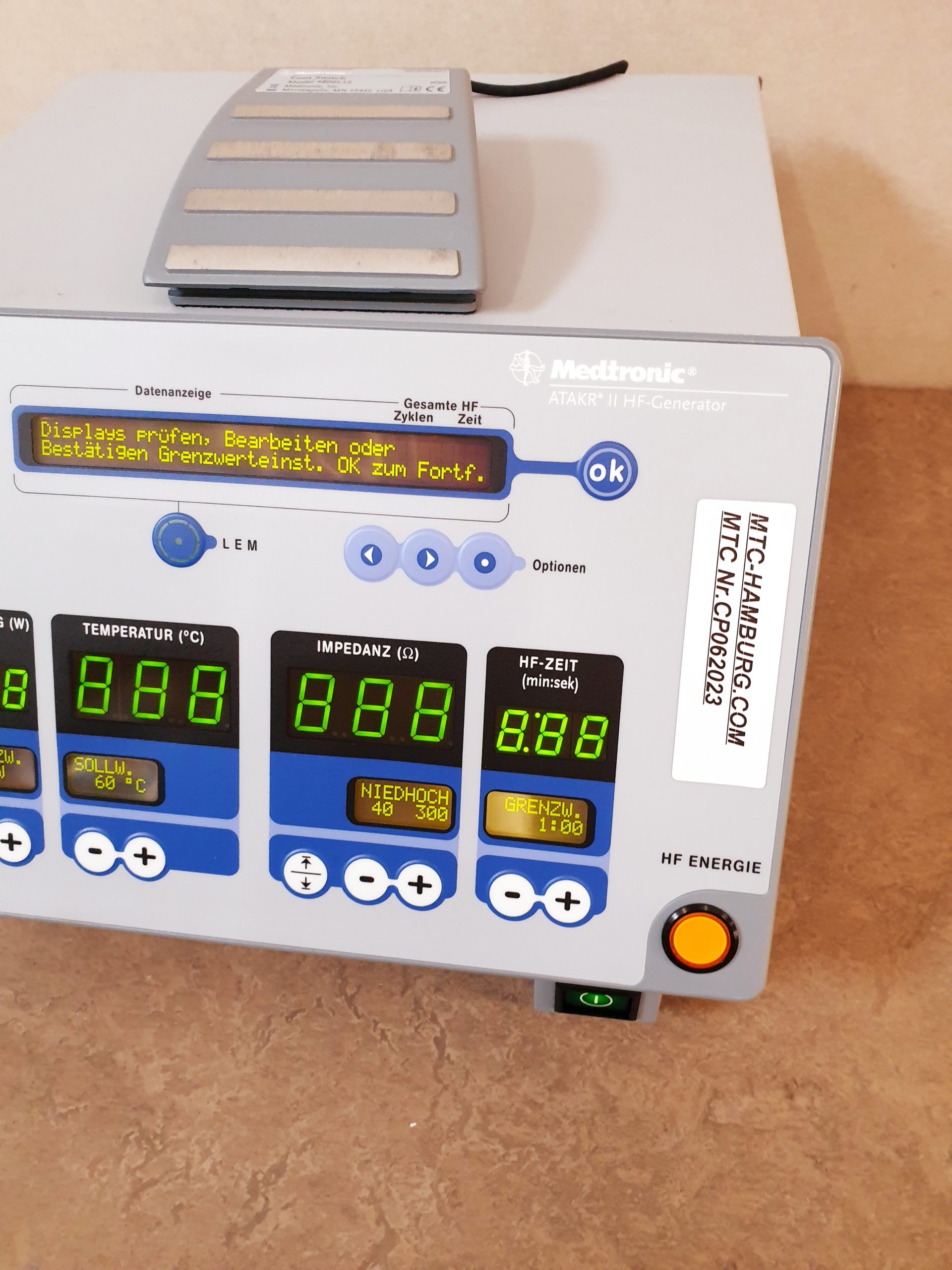 MEDTRONIC Atakr II 4803 HF Energie thumbnail 6