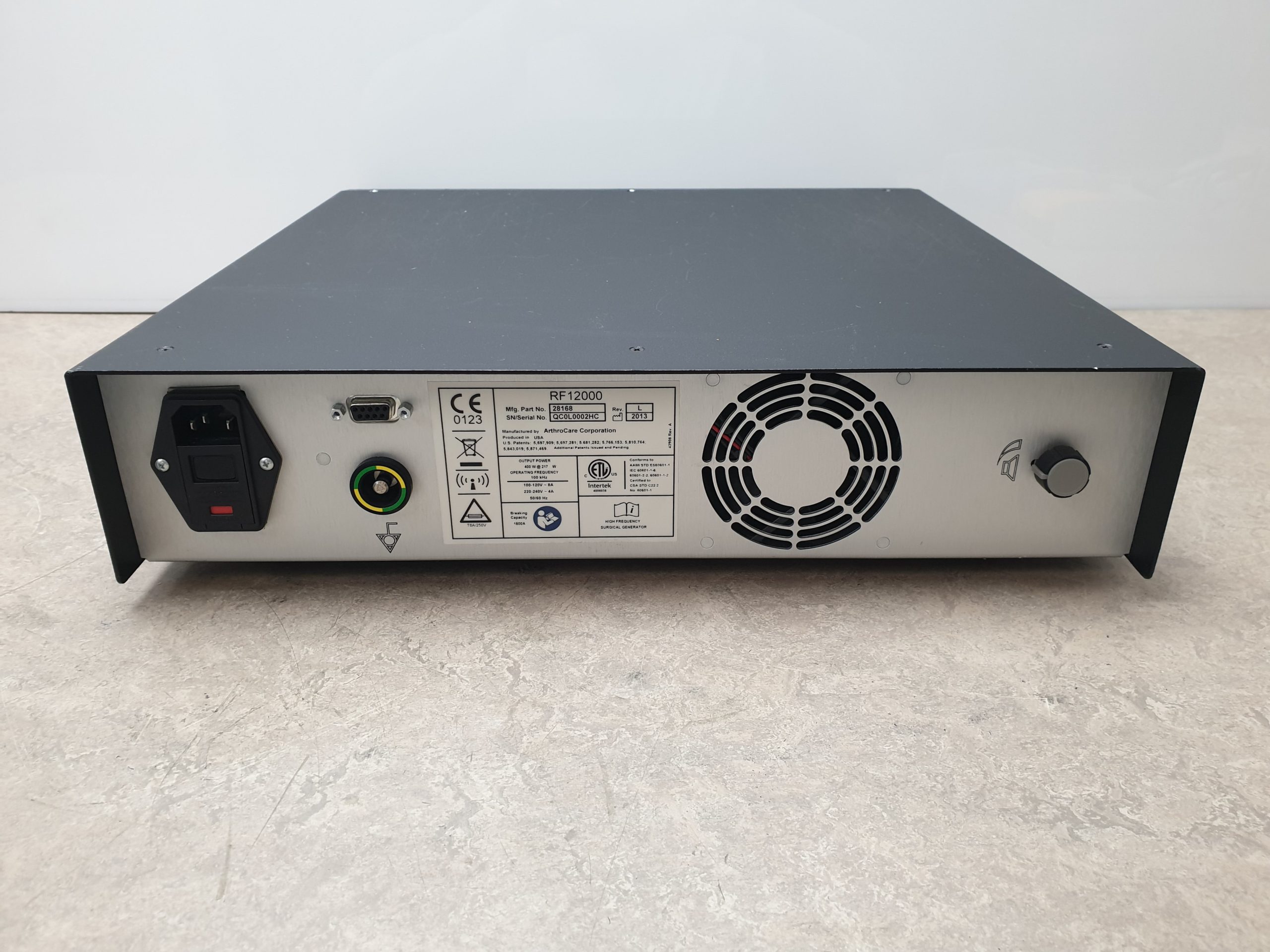 ArthoCare RF12000 Quantum 2 + Fußschalter thumbnail 8