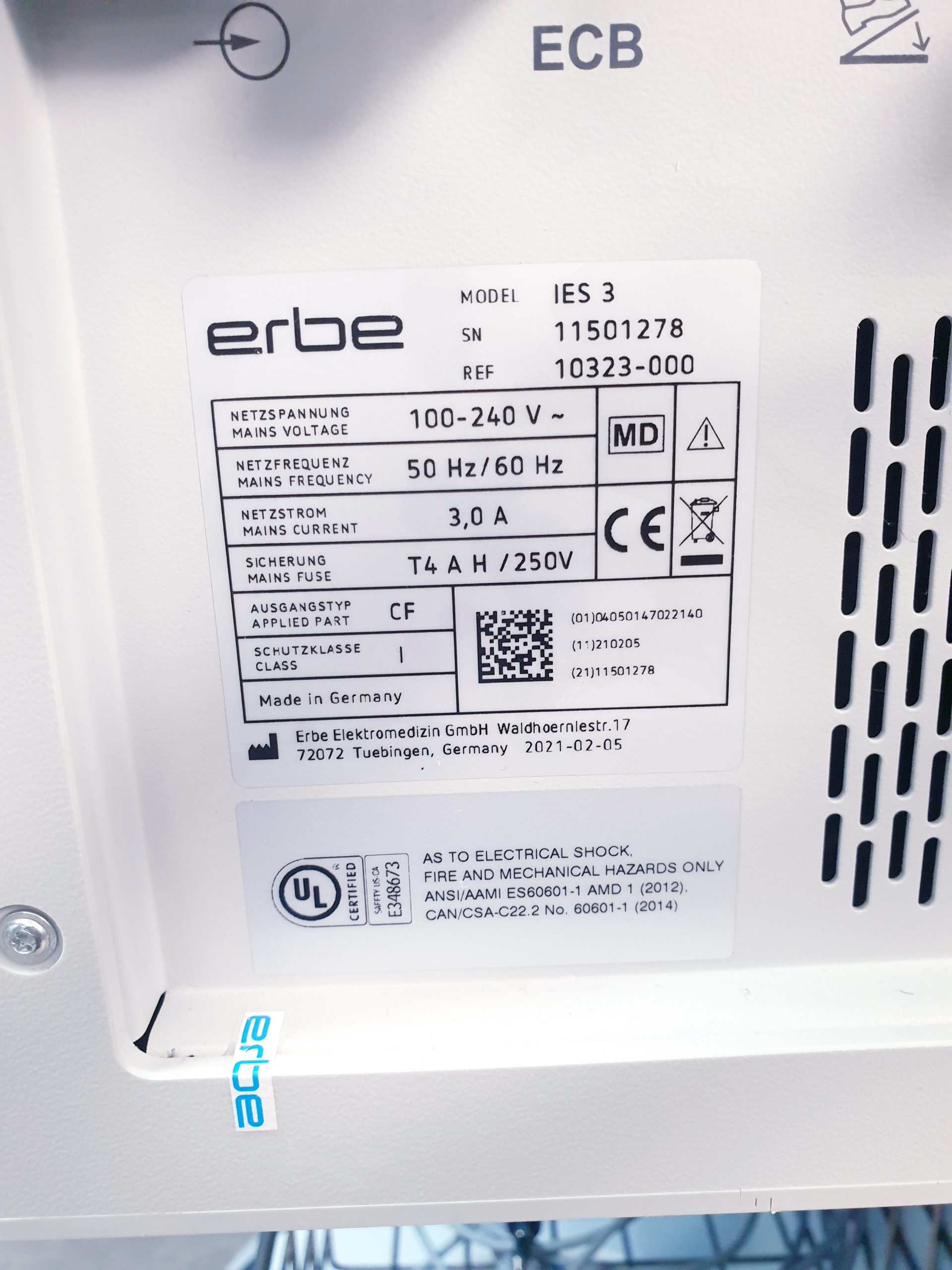 Erbe VIO 300D // VIO 300D HF-Gerät Hochfrequenz-Chirurgiegerät thumbnail 9