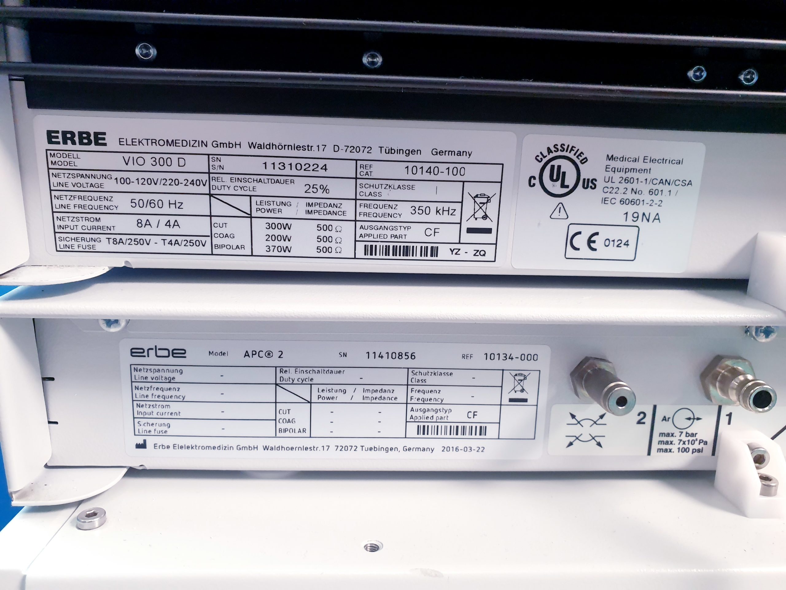 Erbe VIO 300D // VIO 300D HF-Gerät Hochfrequenz-Chirurgiegerät thumbnail 11
