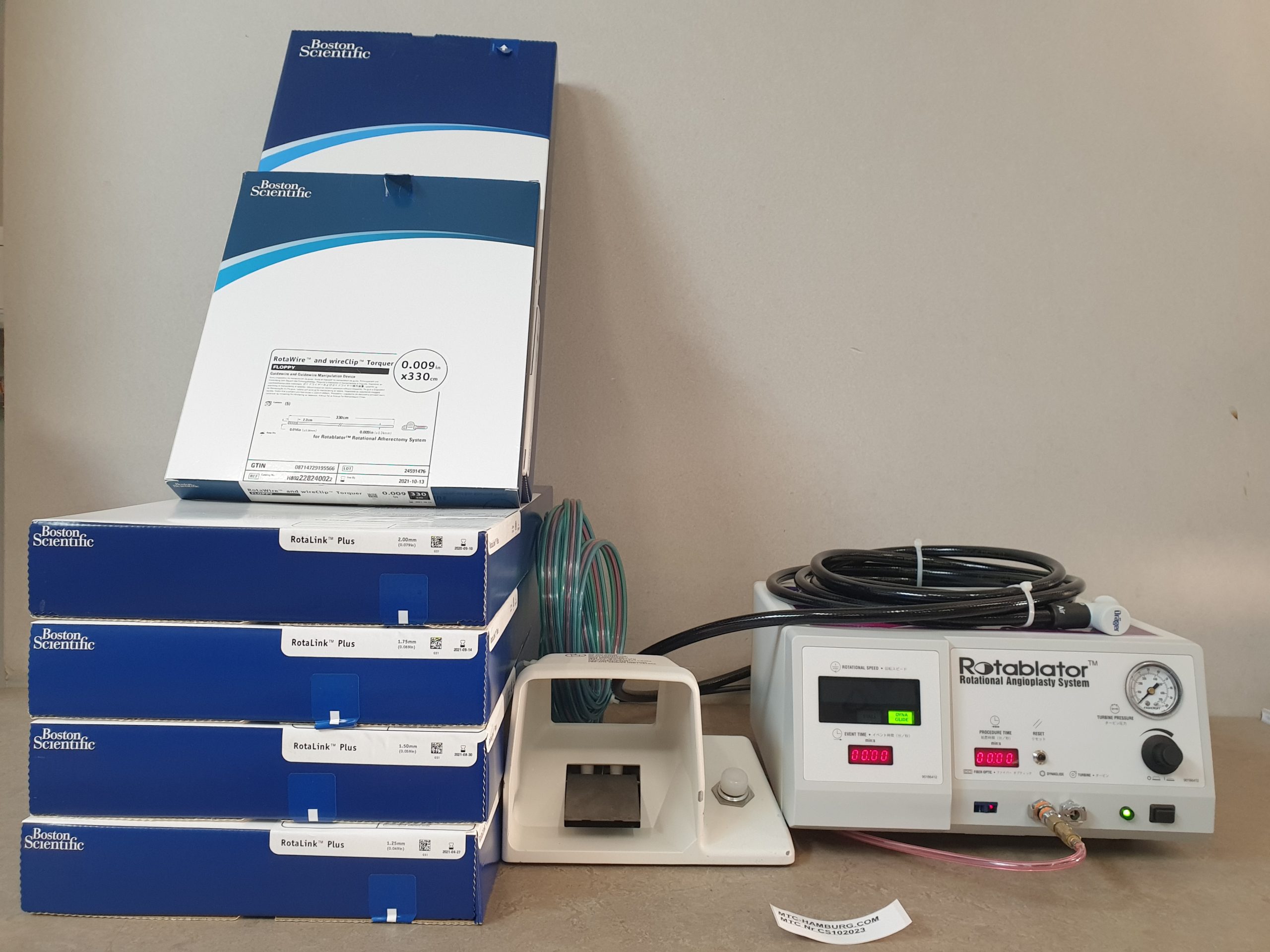 HearTTechnology RC 5000 // RC5000 Rotablator Konsole DOM 2017 mit Zubehör — image 1 of 8