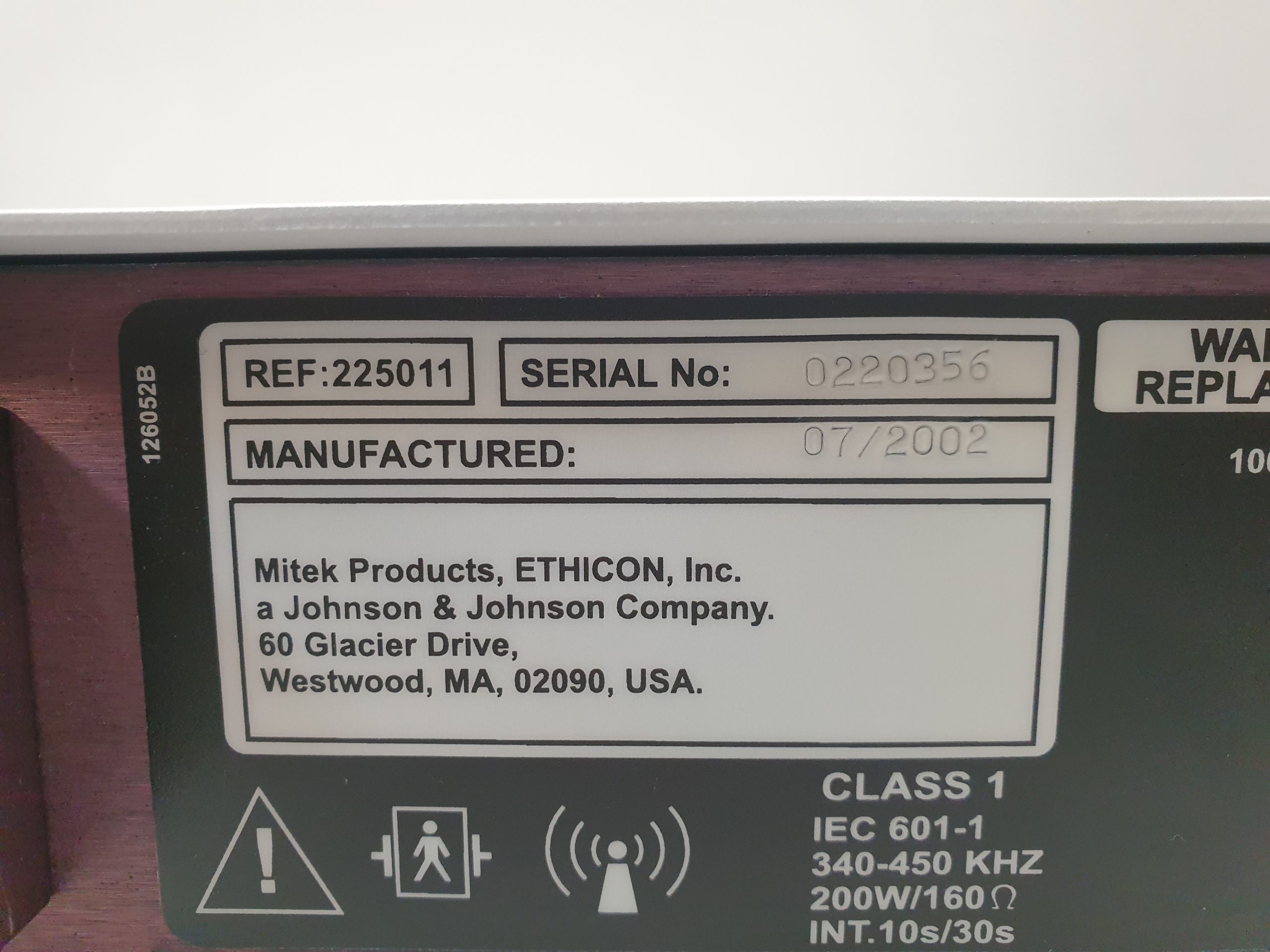 Mitek VAPR II HF-Gerät thumbnail 4