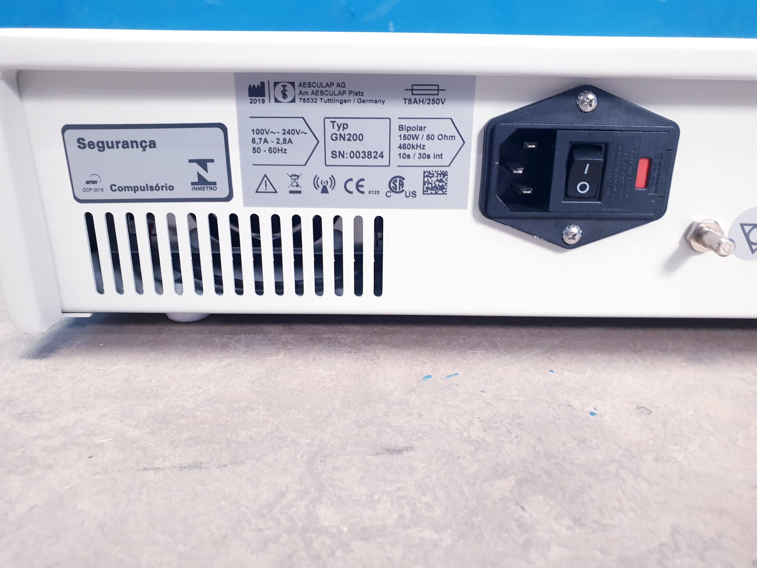Aesculap GN200 GN 200 Lektrafuse RF Generator HF Generator Bipolar ESU Electrosurgical thumbnail 9