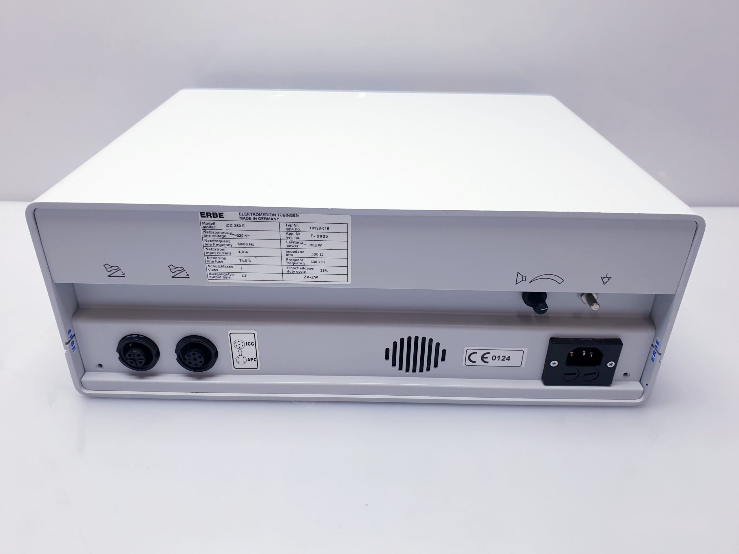 ERBE ICC 350 // ICC350 E-Serie HF-Chirurgiegerät 300 Watt Leistung thumbnail 8