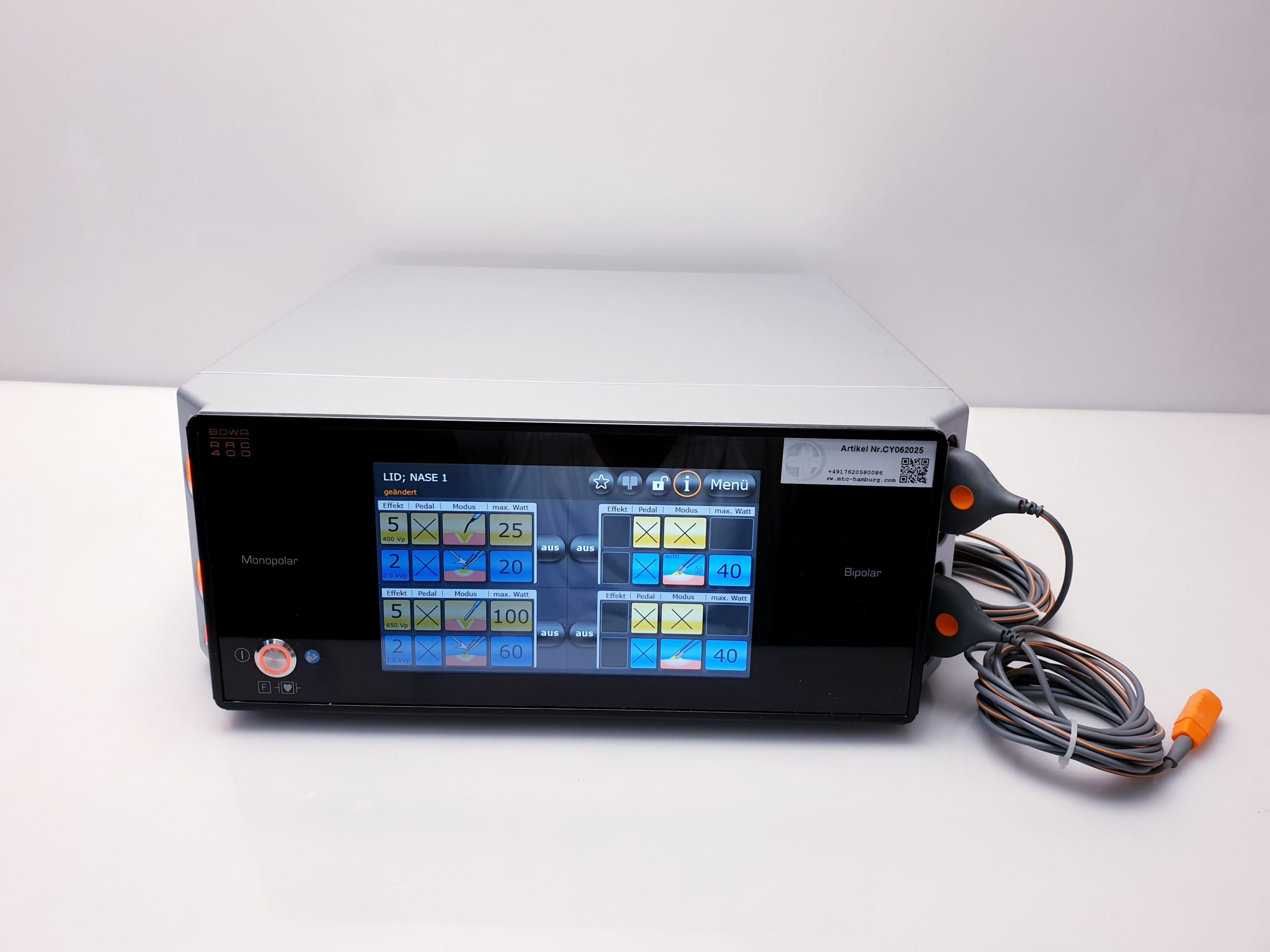 Bowa ARC 400 – ARC400 – HF Gerät thumbnail 2