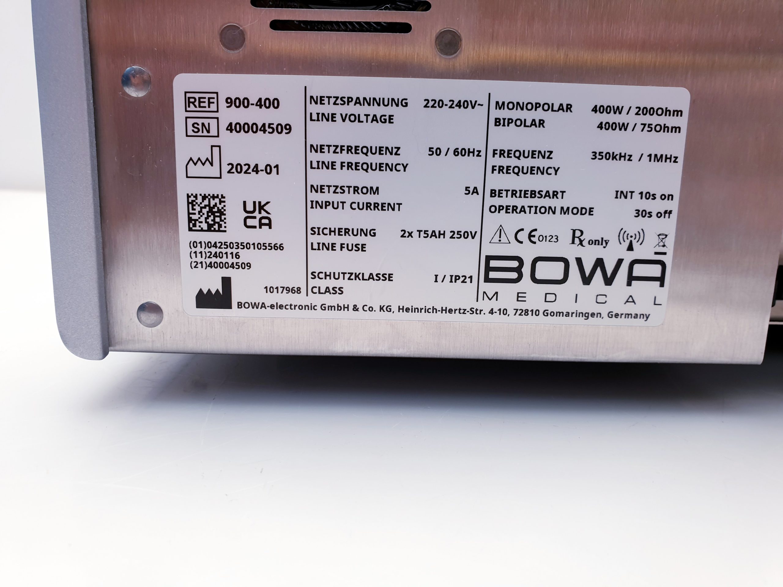 Bowa ARC 400 – ARC400 – HF Gerät thumbnail 10