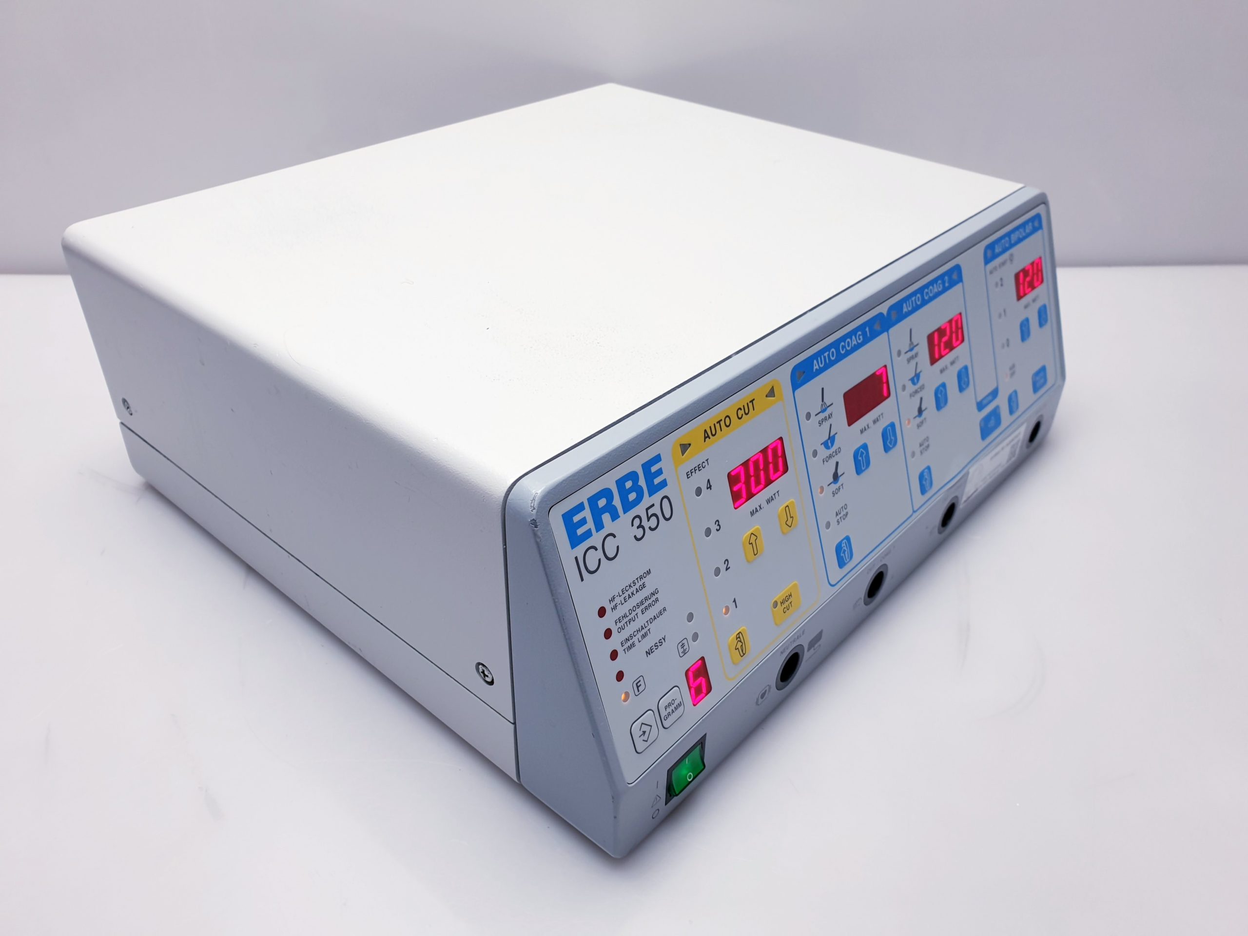 ERBE ICC 350 ICC350 E-Serie HF-Chirurgiegerät 300 Watt Leistung thumbnail 7