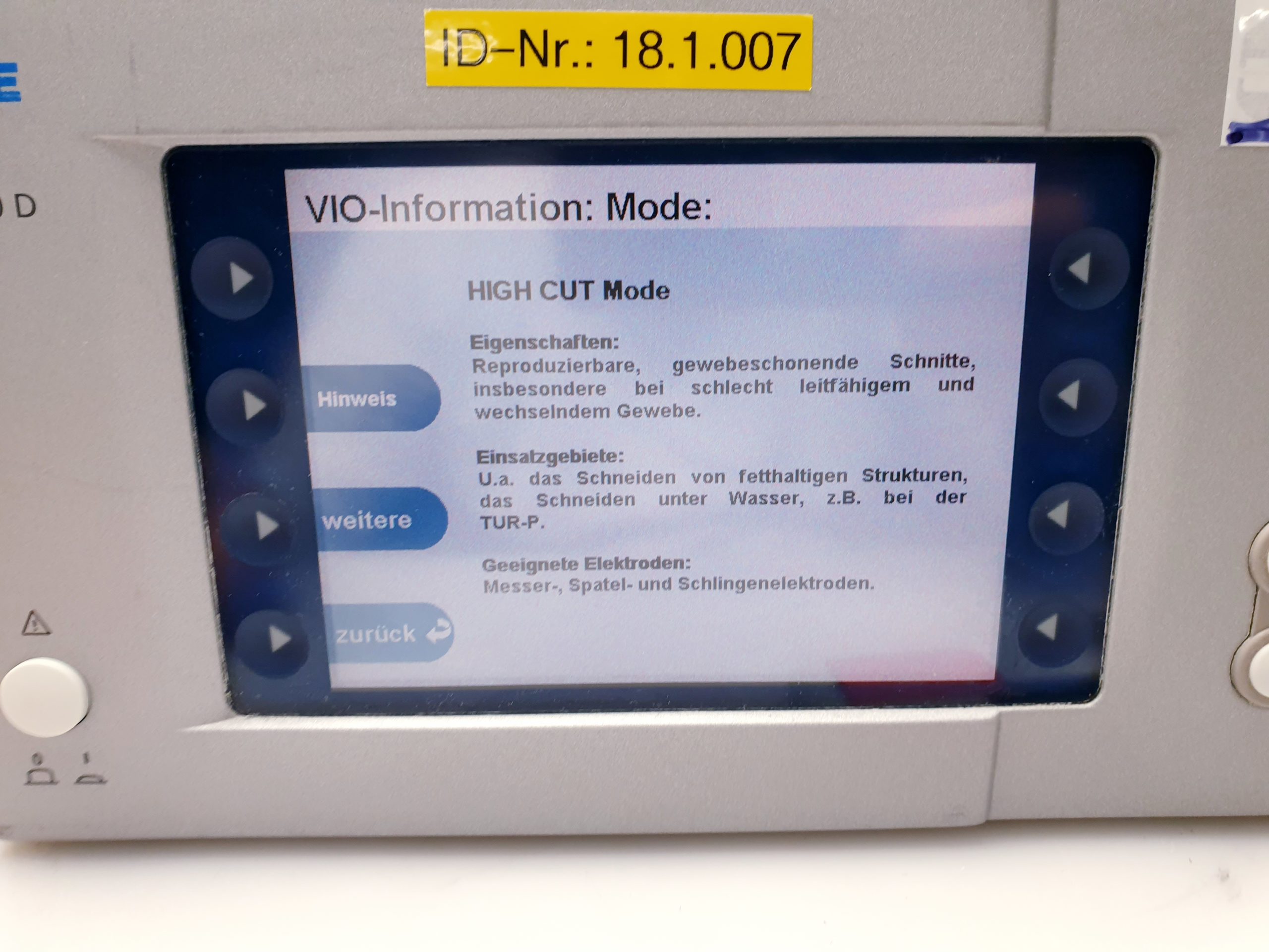 Erbe VIO300D – VIO 300 D mit Fußpedall thumbnail 5