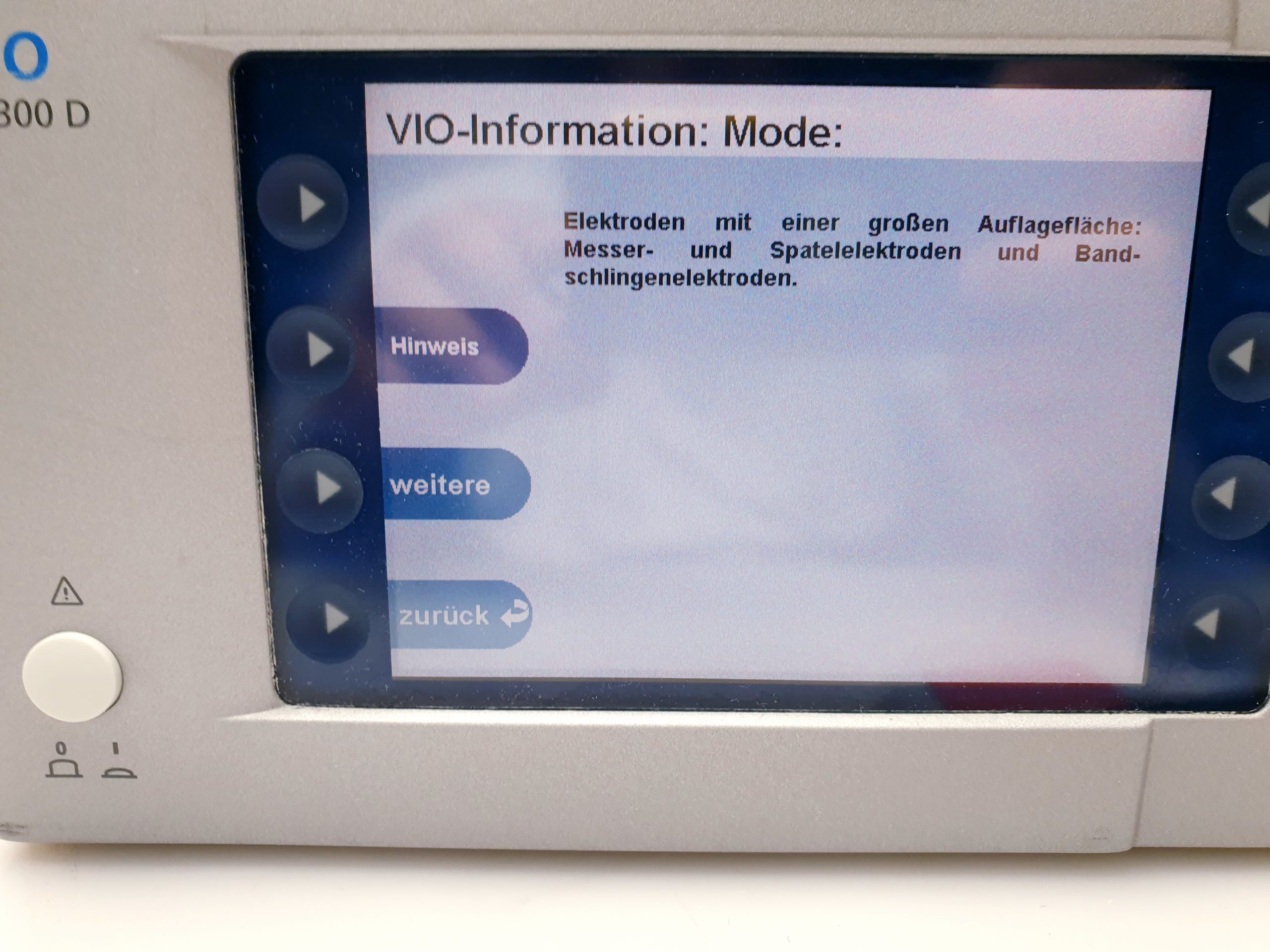 Erbe VIO300D – VIO 300 D mit Fußpedall thumbnail 7