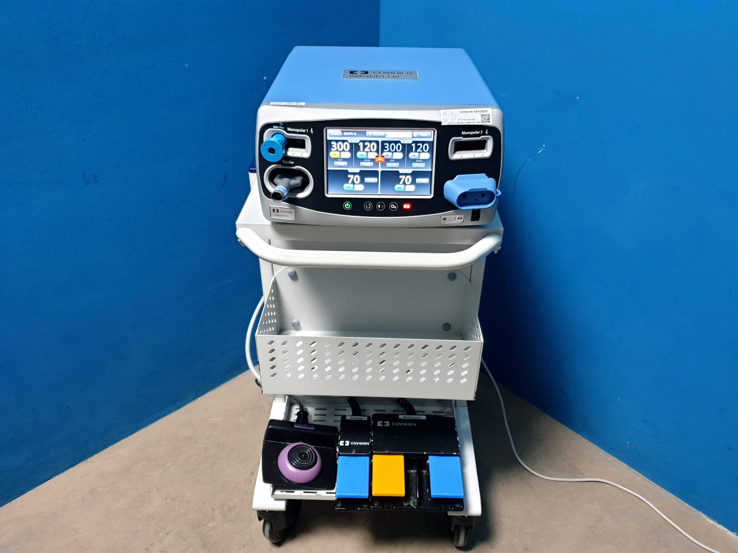COVIDIEN Valleylab FT10 FT 10 HF-Chirurgie-Einheit — image 1 of 15