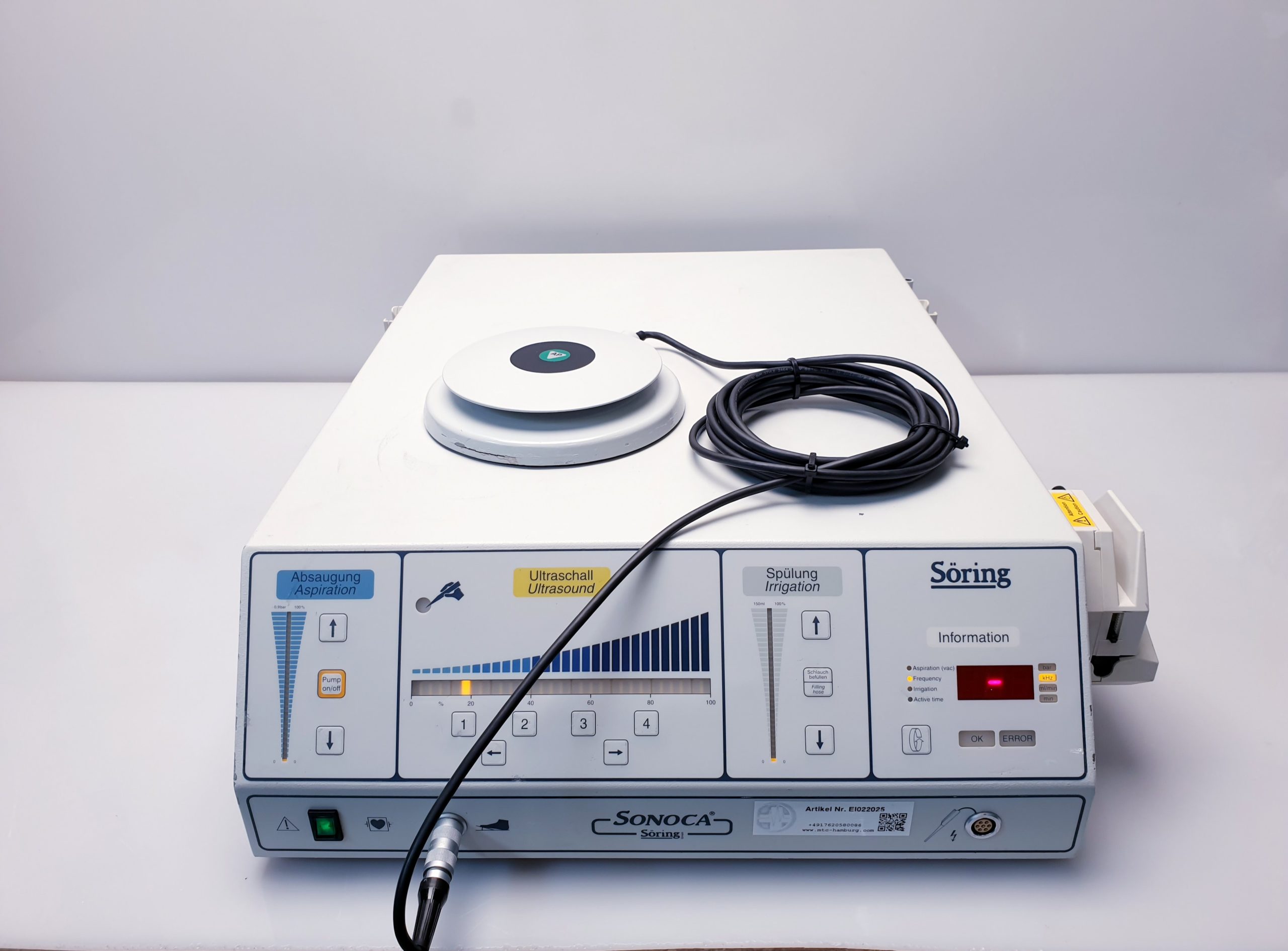 Soering Sonoca 300 Ultraschallgenerator ultrasonic aspirator — image 1 of 5