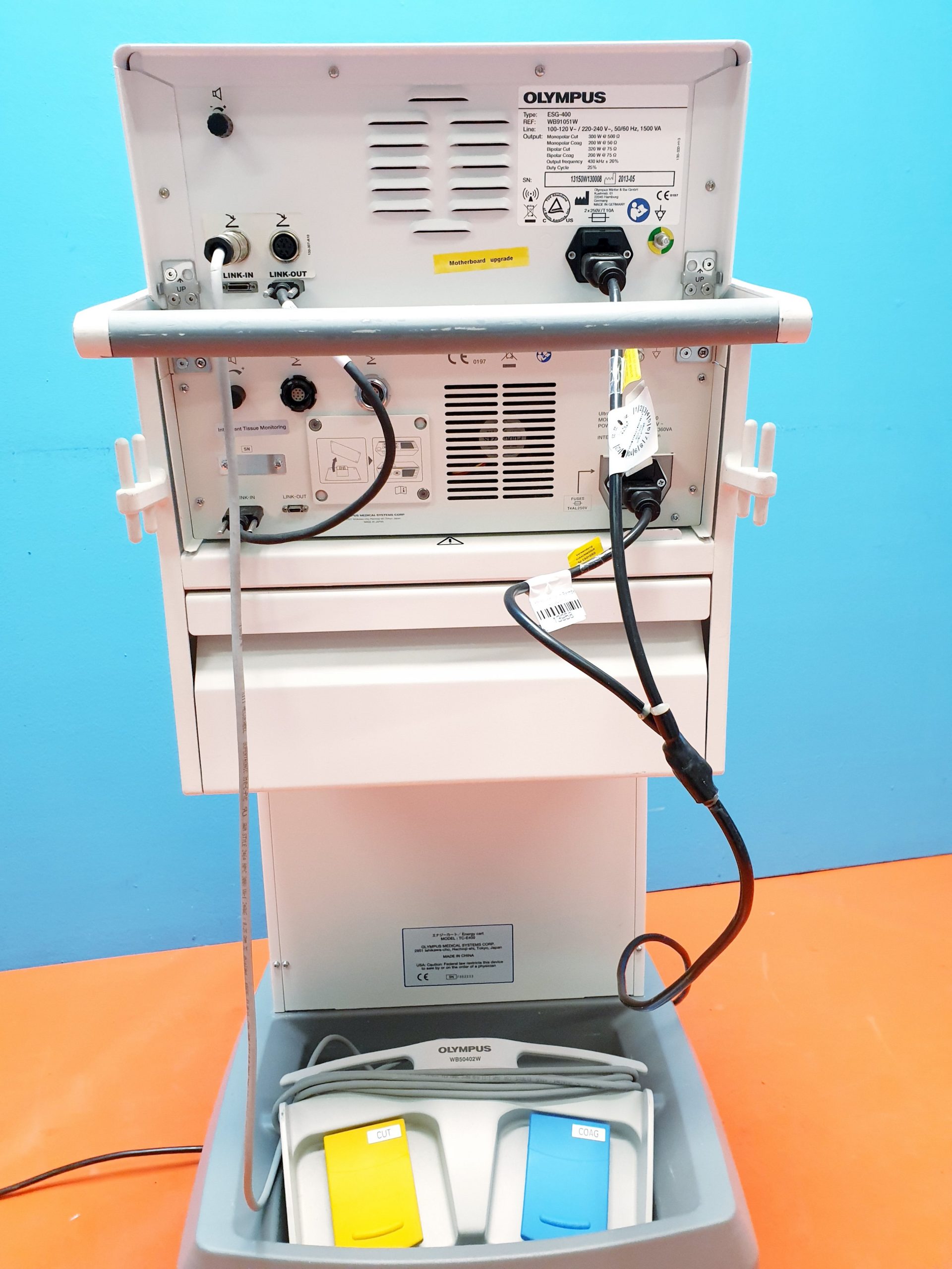 Olympus USG-400 Ultraschall Generator ESG-400 HF-Generator TC-E400 Cart thumbnail 3