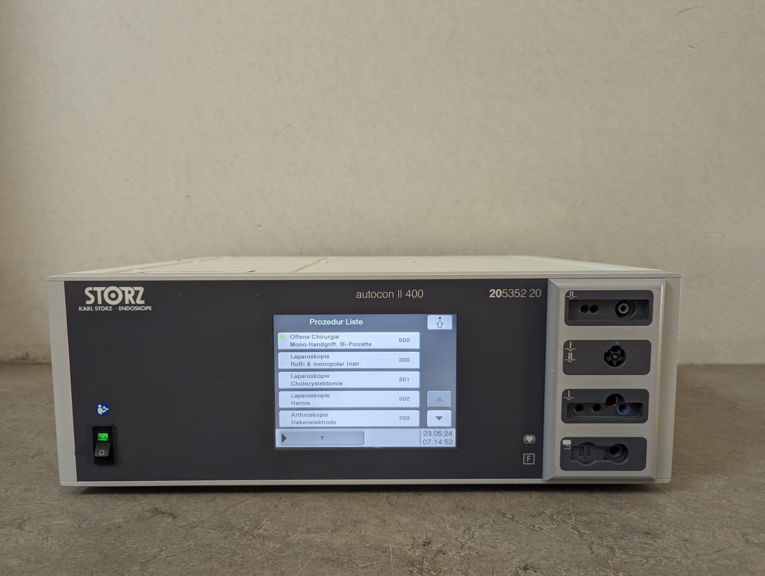 Karl Storz Autocon II 400 HF elektrochirurgischer Generator thumbnail 2