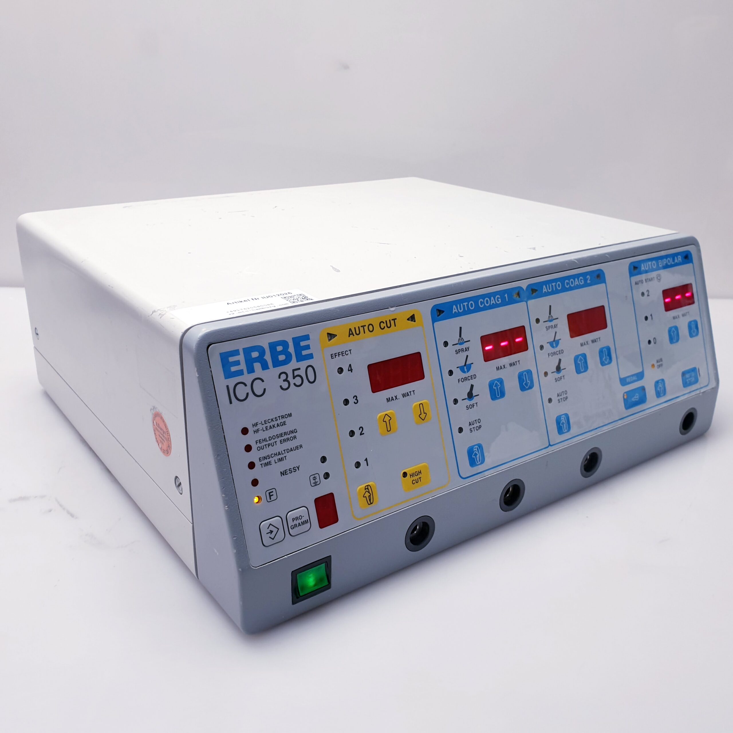 Erbe ICC 350 ICC350 HF Gerät thumbnail 9