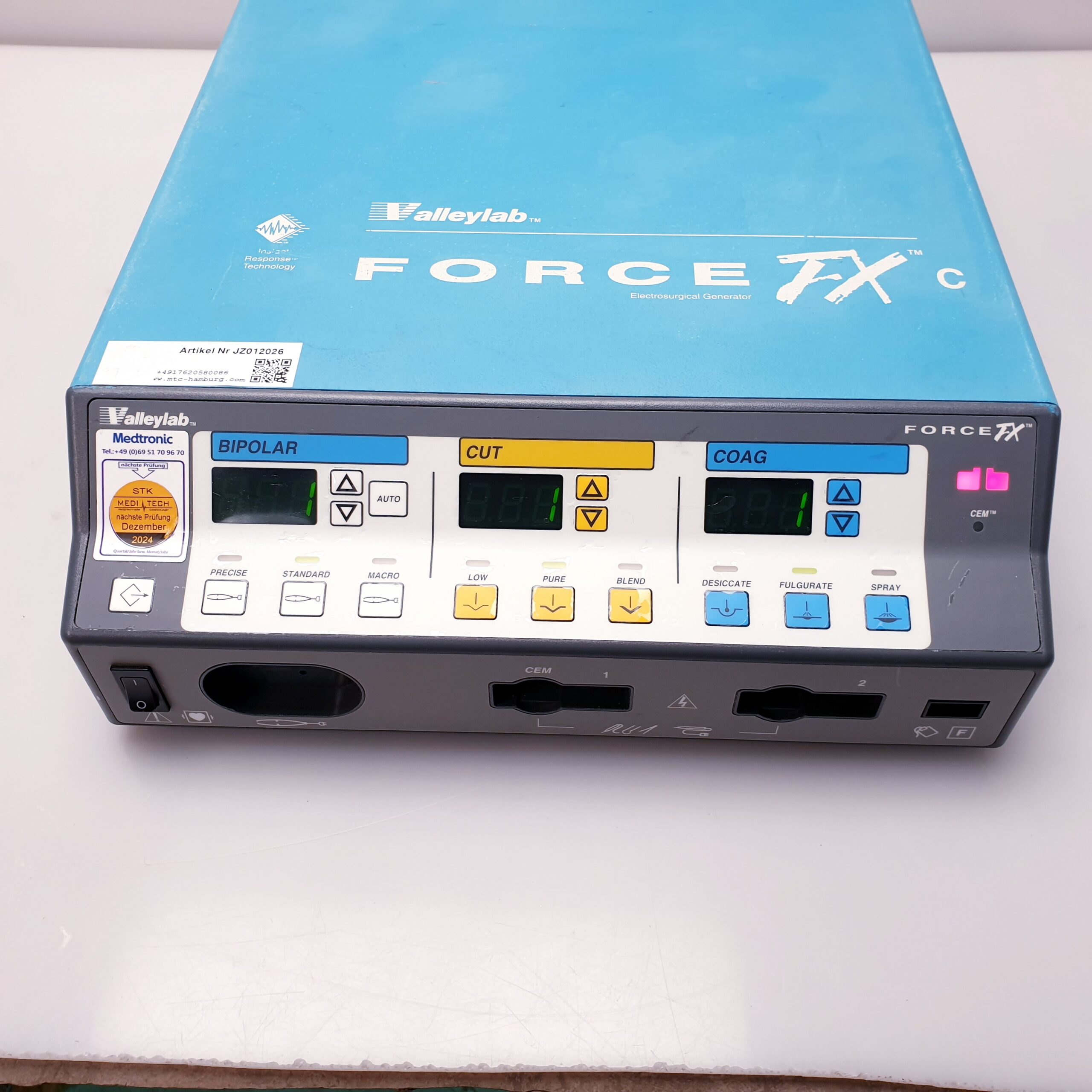 Valleylab Force Fx FX-8CA Electrosurgical Generator HF Gerät thumbnail 6