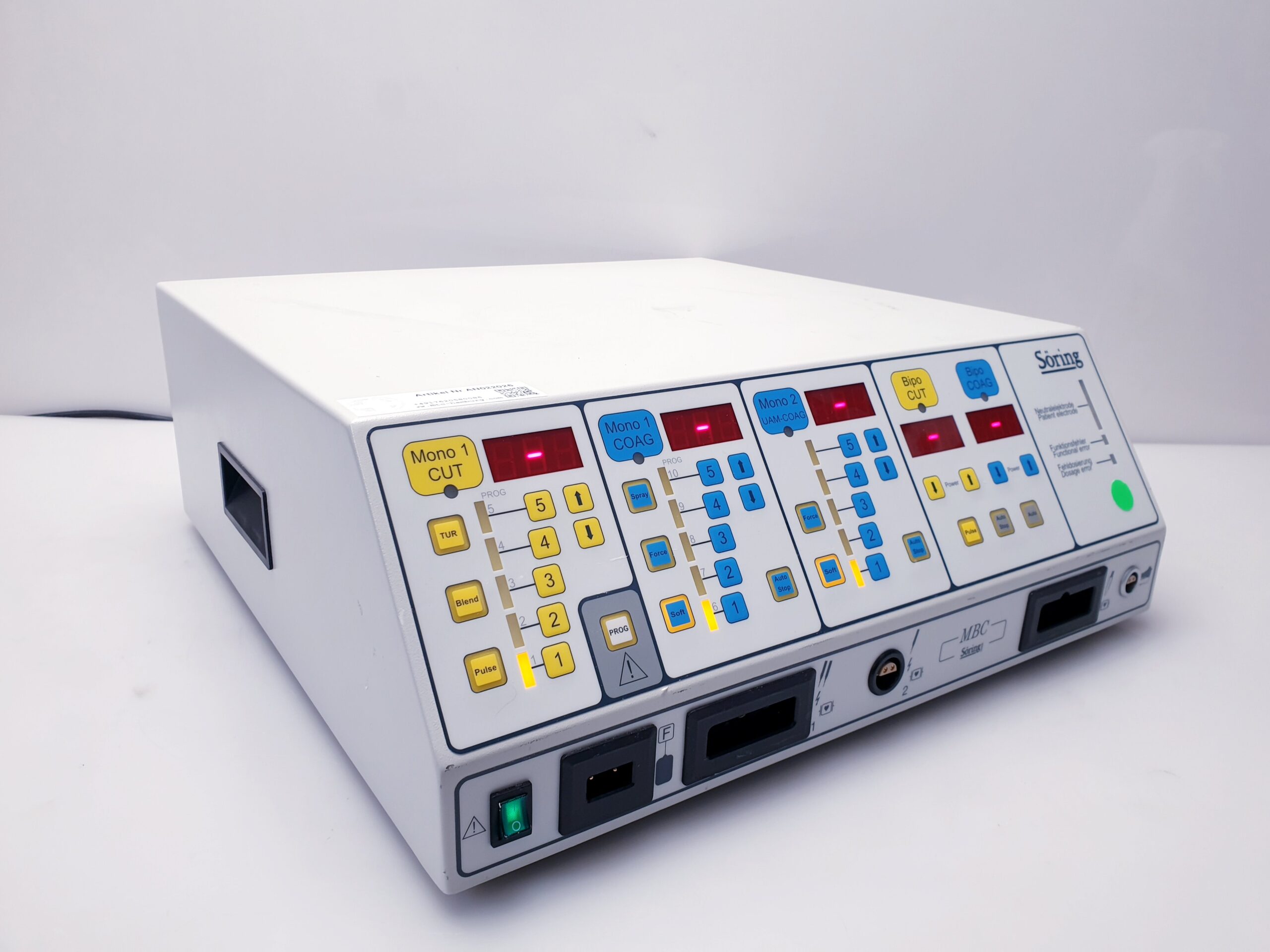 Söring MBC 601 MBC601UAM MBC 601 HF-Chirurgie-Generator thumbnail 6