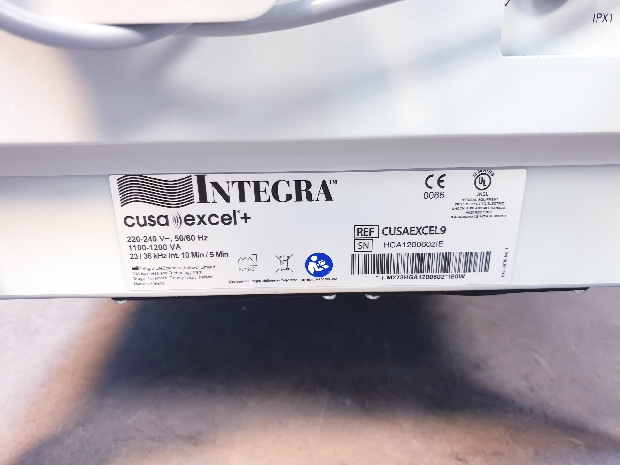 Valleylab Cusa Excel 8 System Ultrasonic Aspirator System thumbnail 11