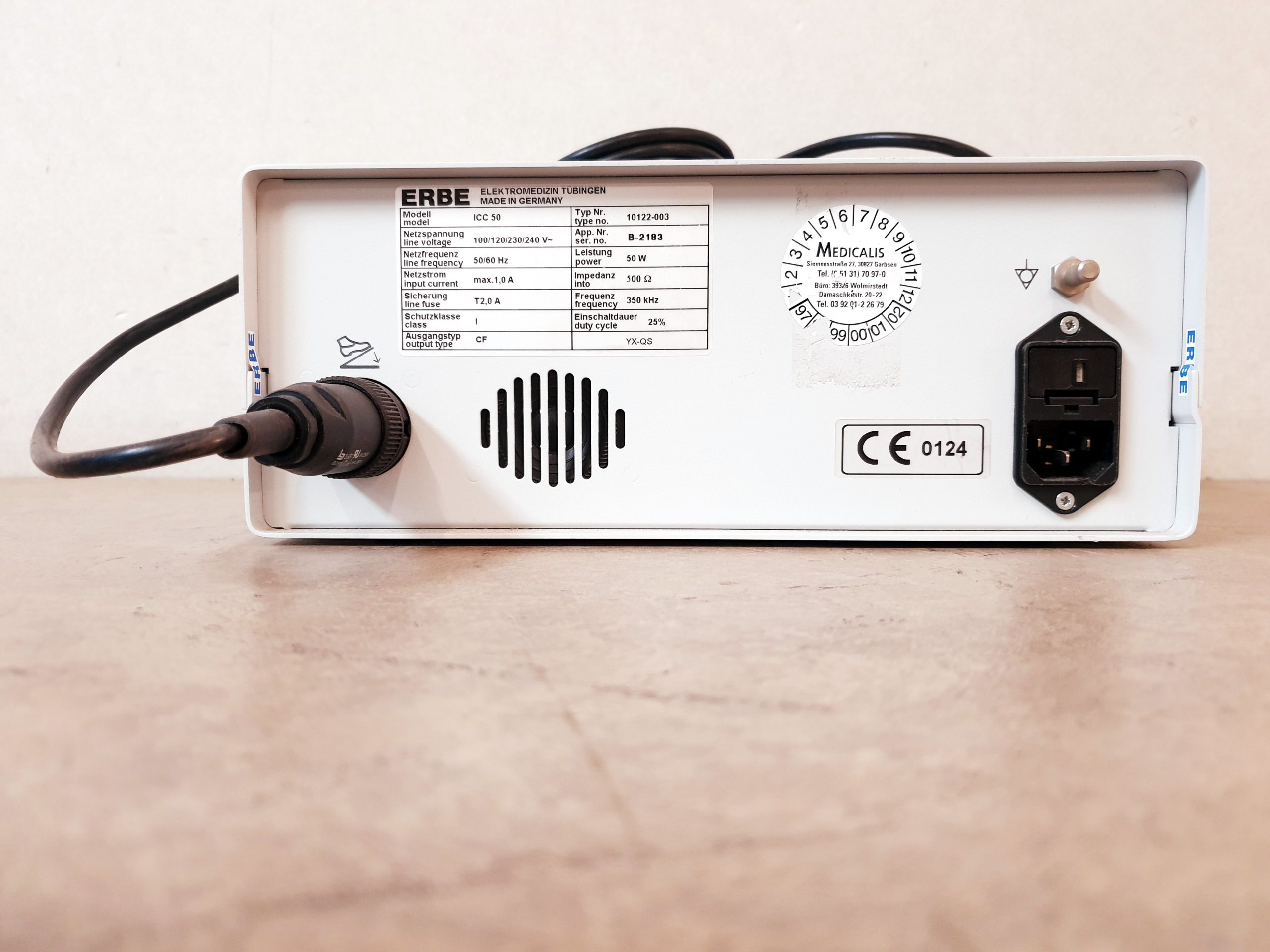 Erbe ICC 50 // ICC50 HF Gerät Chirurgiegerät thumbnail 3