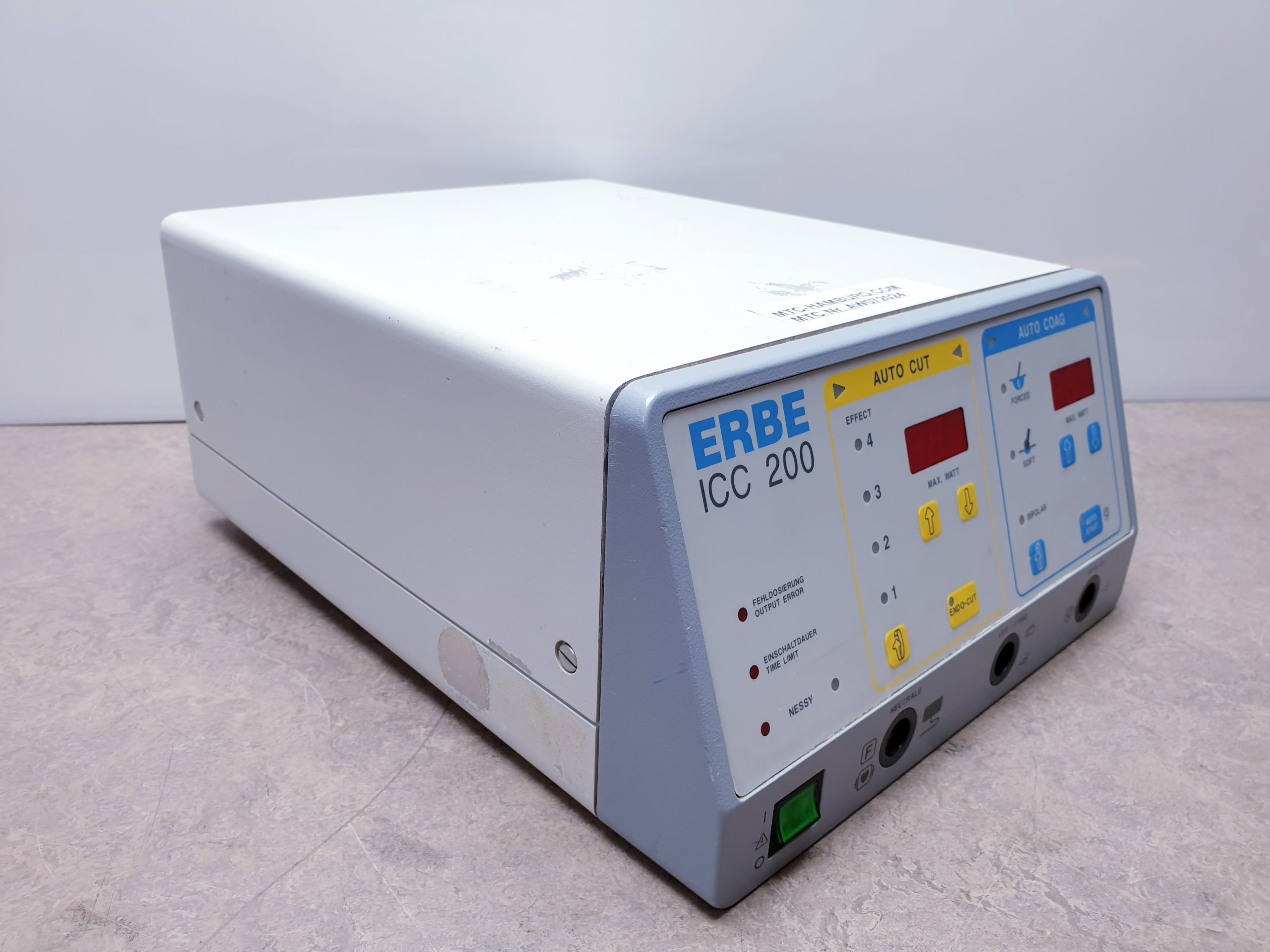 Erbe ICC 200 HF-Gerät mit Endocut — image 1 of 4