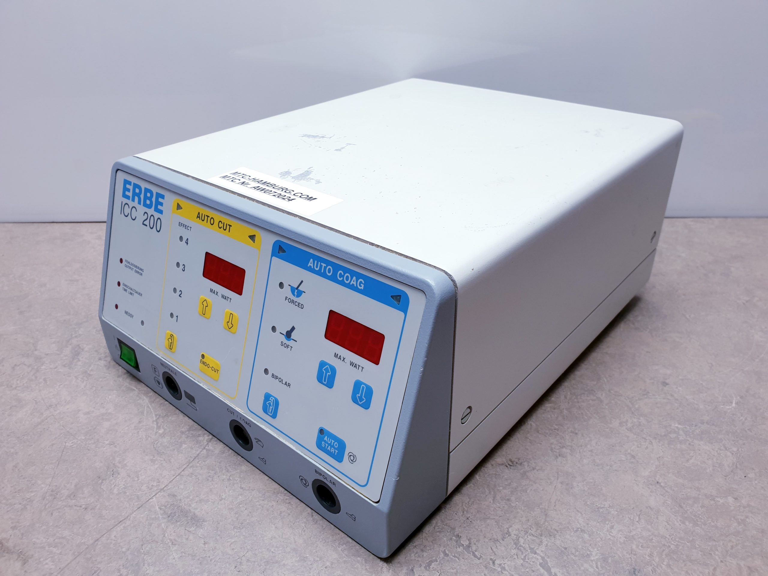 Erbe ICC 200 HF-Gerät mit Endocut thumbnail 2