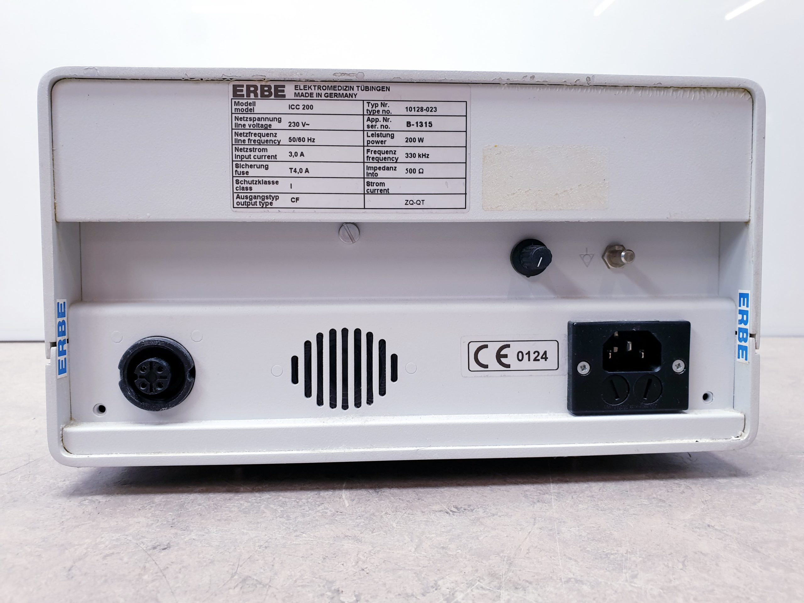 Erbe ICC 200 HF-Gerät mit Endocut thumbnail 3