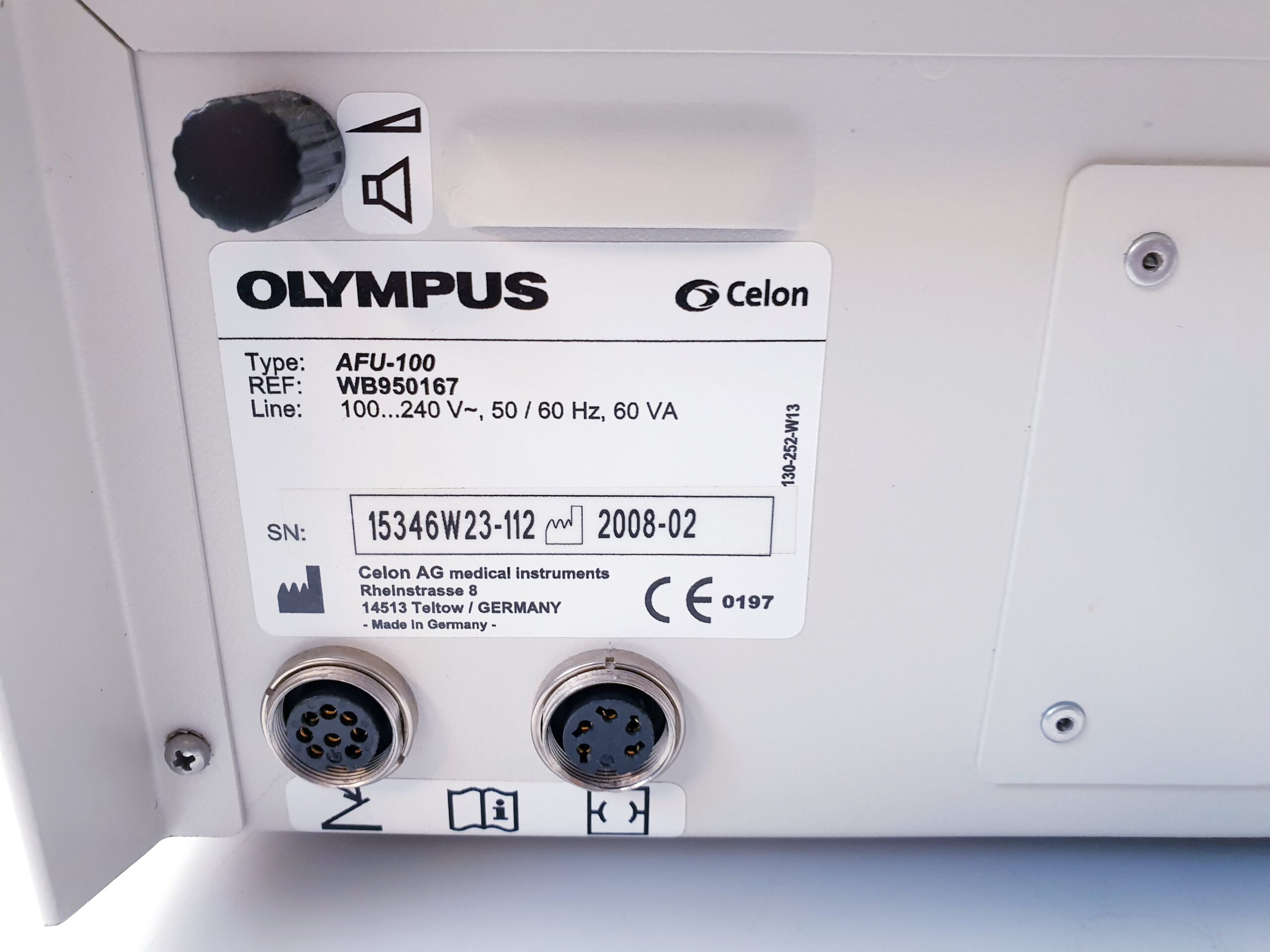 Olympus ESG-100 HF Electrosurgical Generator AFU-100 flushing Pumpe thumbnail 2