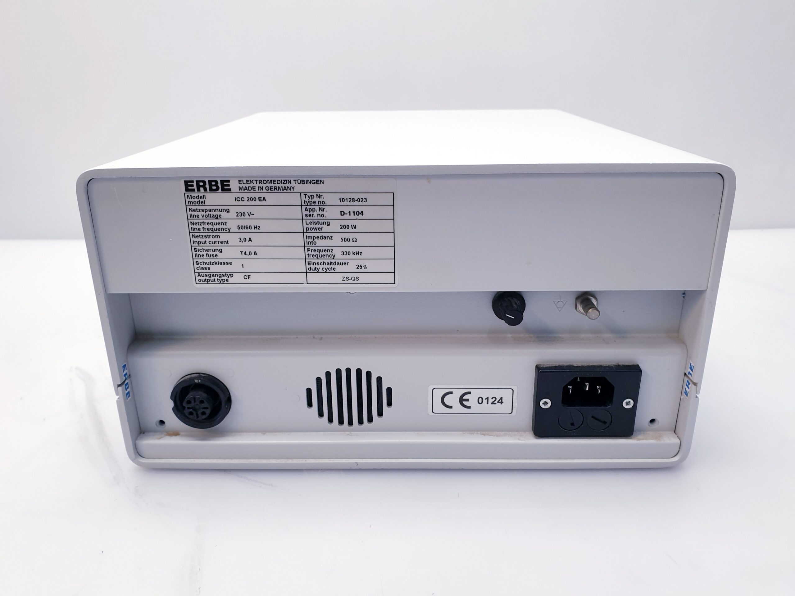Erbe ICC 200 E // IC200 E / ICC200 ICC 200 E Erbotom HF-Gerät mit Endocut thumbnail 16